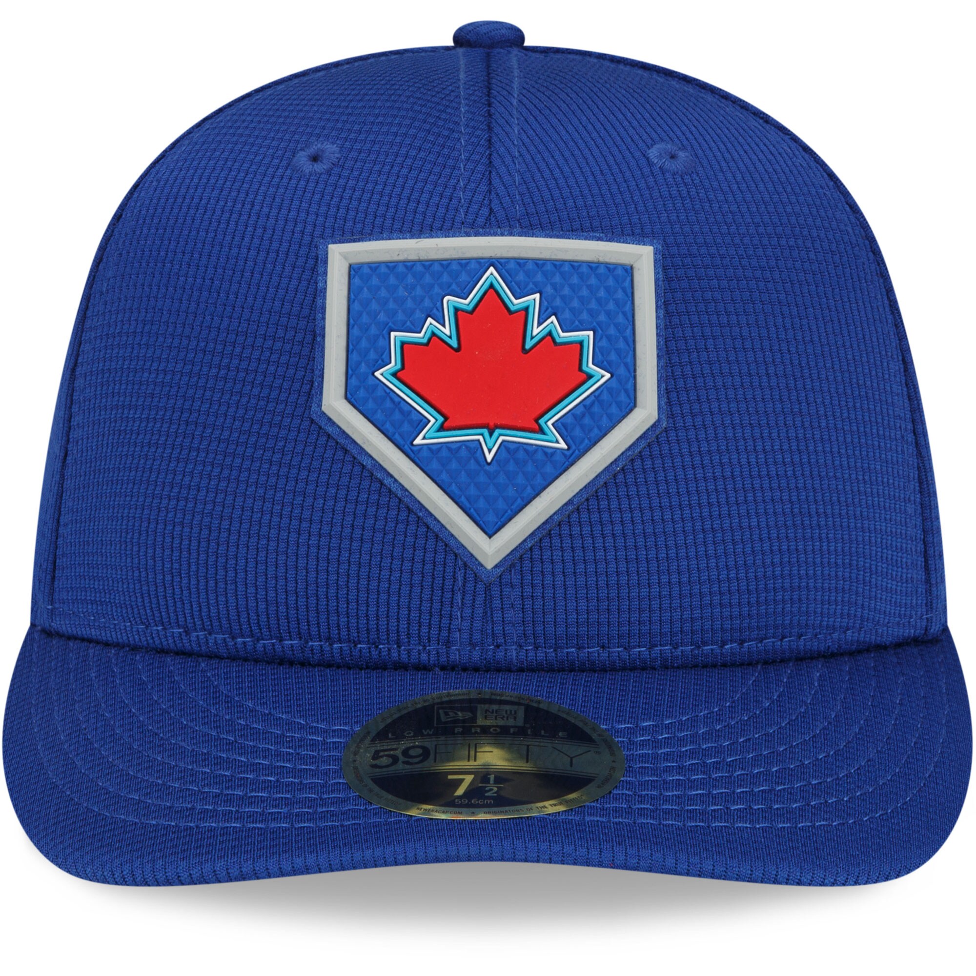 Toronto Blue Jays New Era 2022 Clubhouse Alternate Logo Low Profile 59FIFTY Fitted Hat - Royal