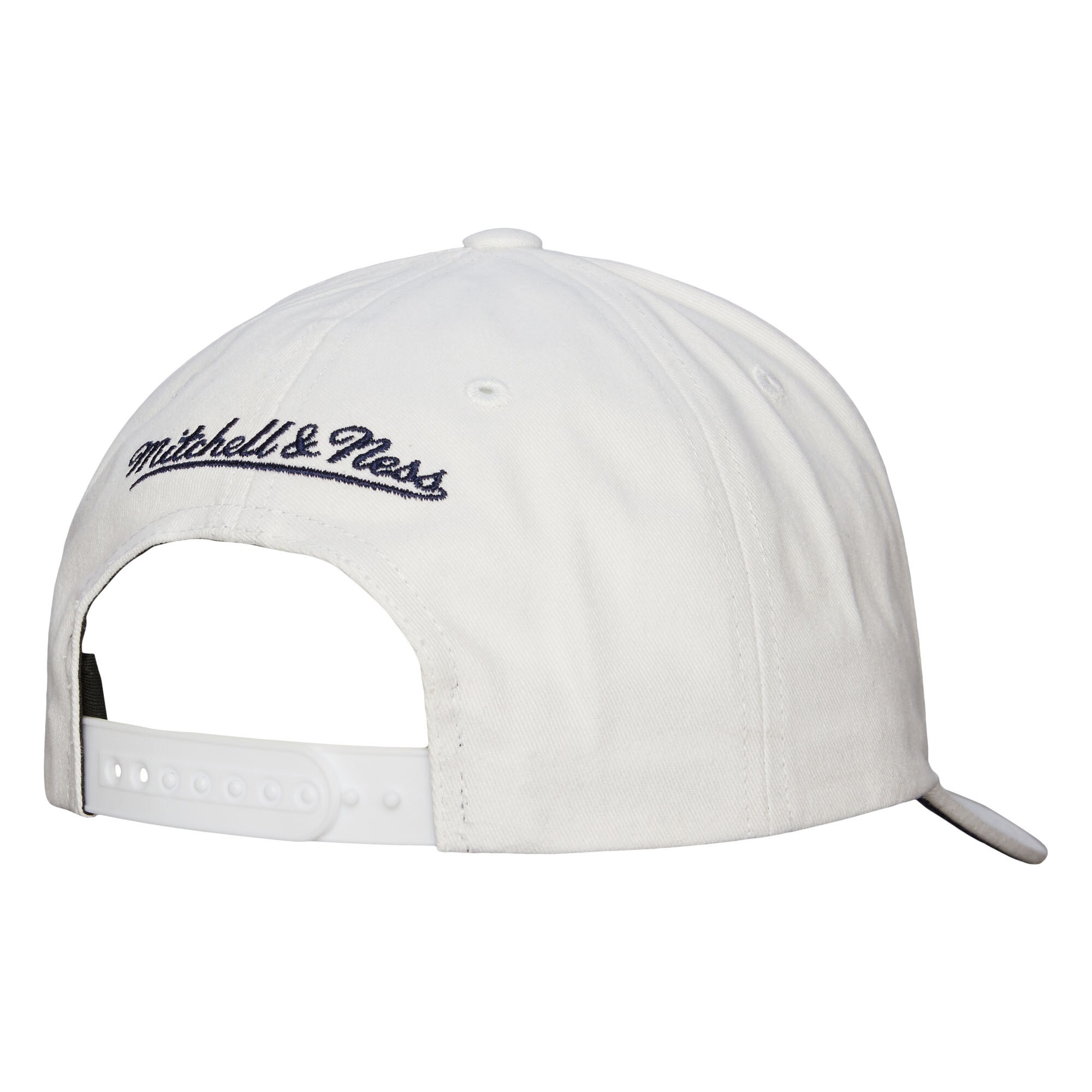 Golden State Warriors Mitchell & Ness Hardwood Classics All In Retro Snapback Hat - White