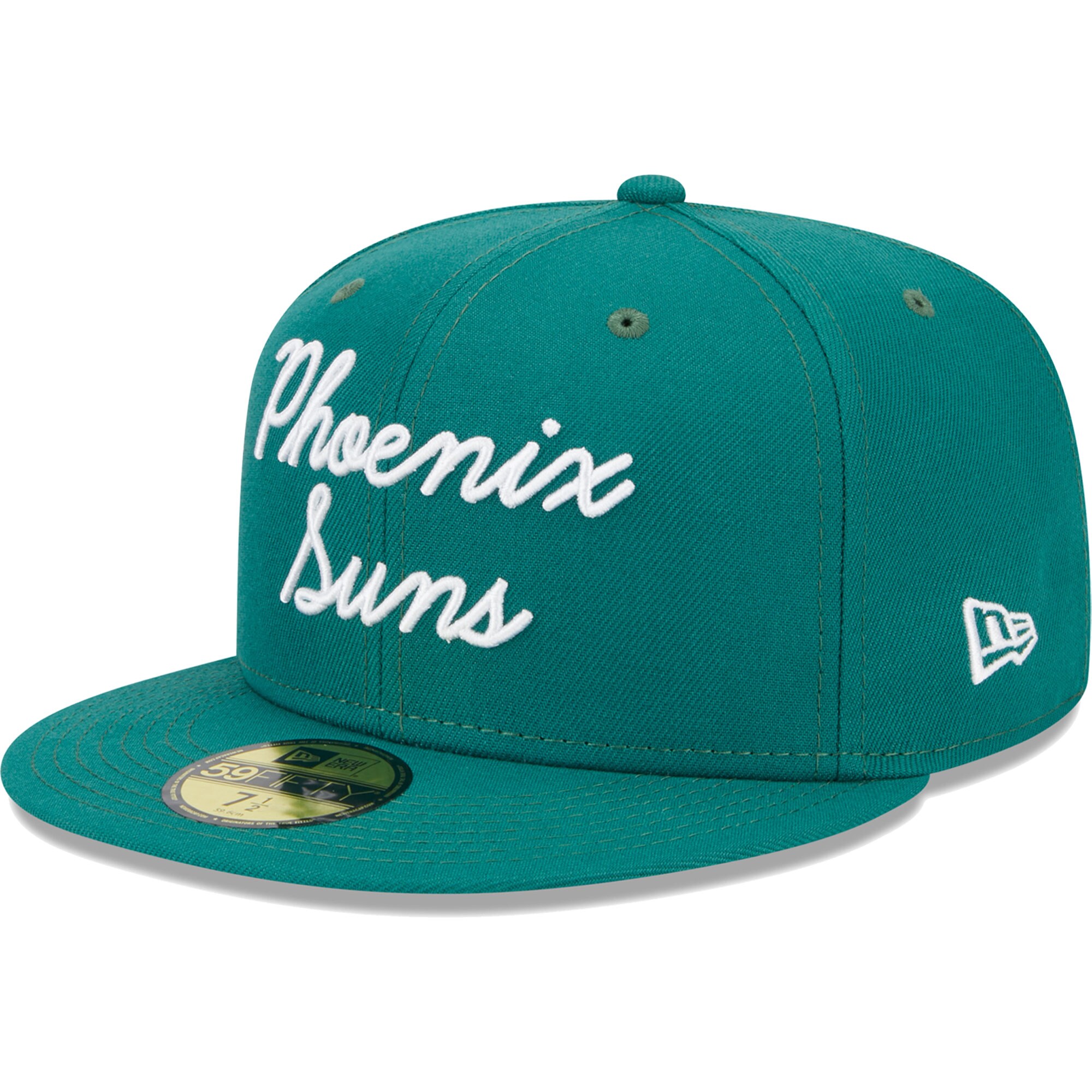 Phoenix Suns New Era Script 59FIFTY Fitted Hat - Augusta Green