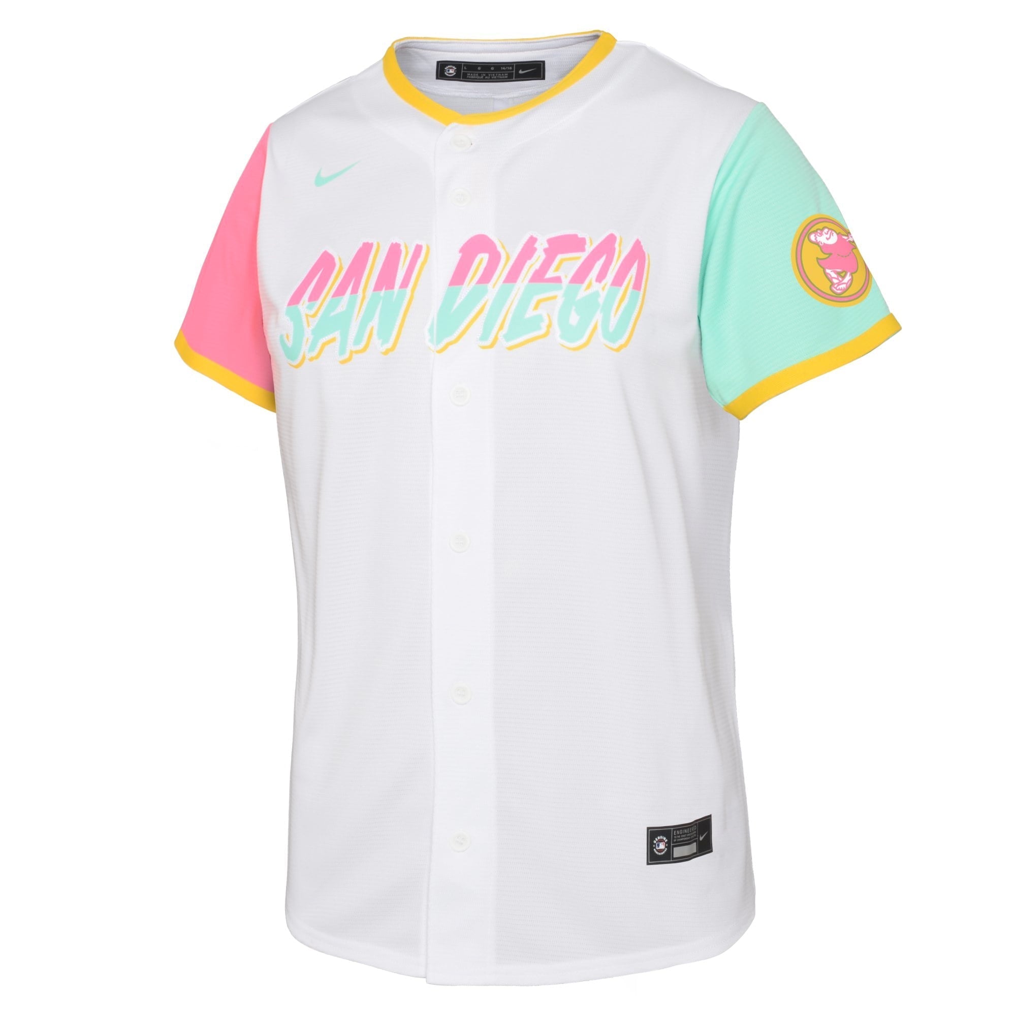 Youth Nike Yu Darvish White San Diego Padres 2022 City Connect Replica Player Jersey