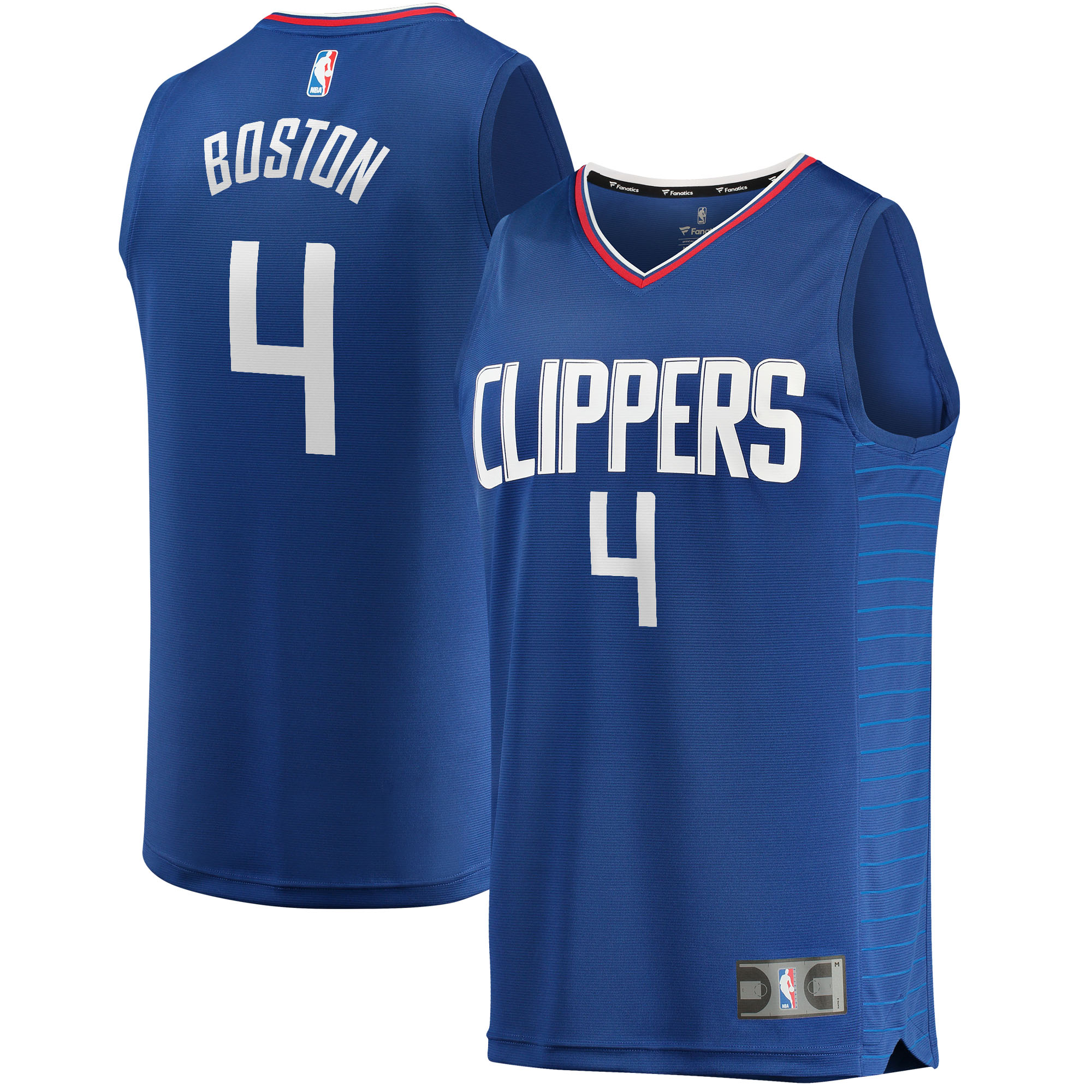 Brandon Boston Jr. LA Clippers Fanatics Branded 2021/22 Fast Break Replica Jersey - Icon Edition - Royal