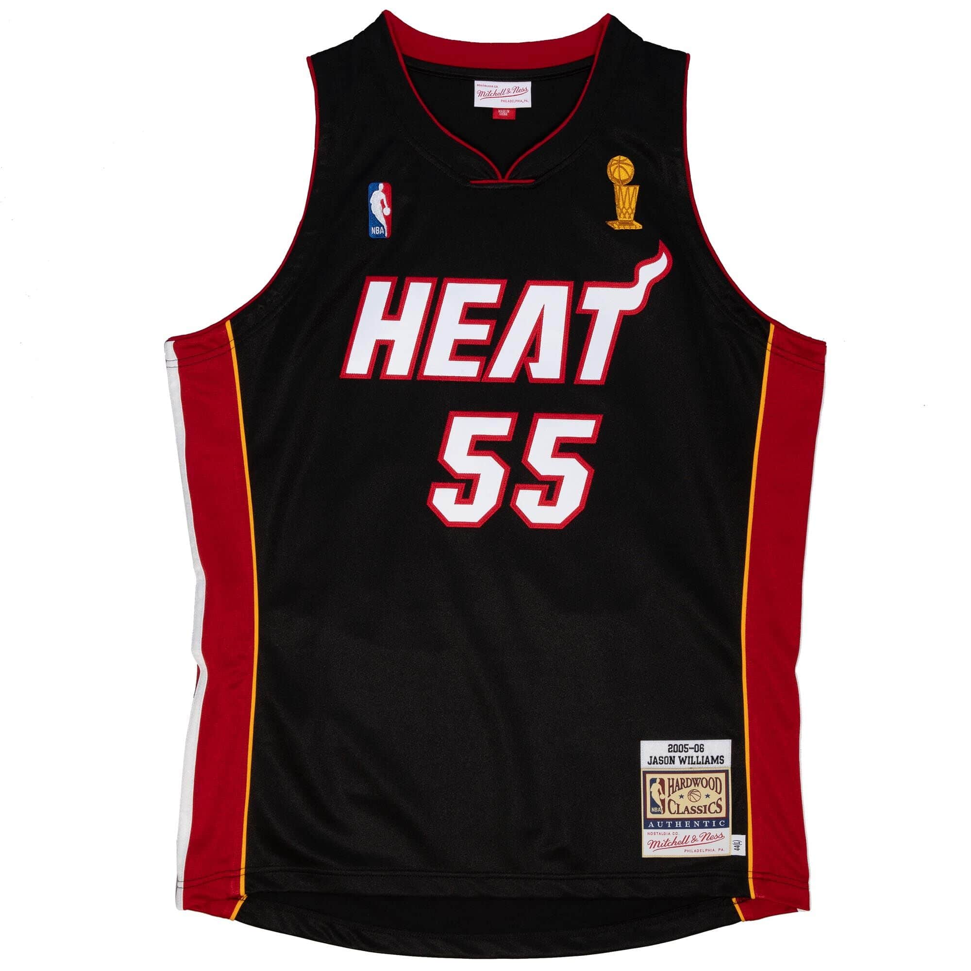 Authentic Jason Williams Miami Heat Road 2005-06 Jersey