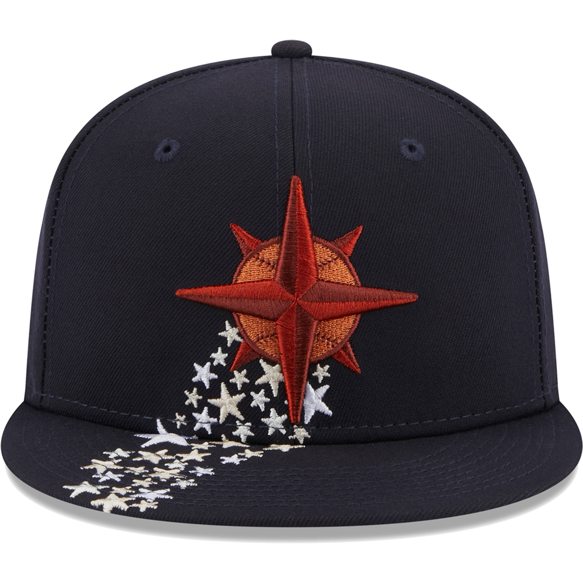 Seattle Mariners New Era Meteor 59FIFTY Fitted Hat - Navy