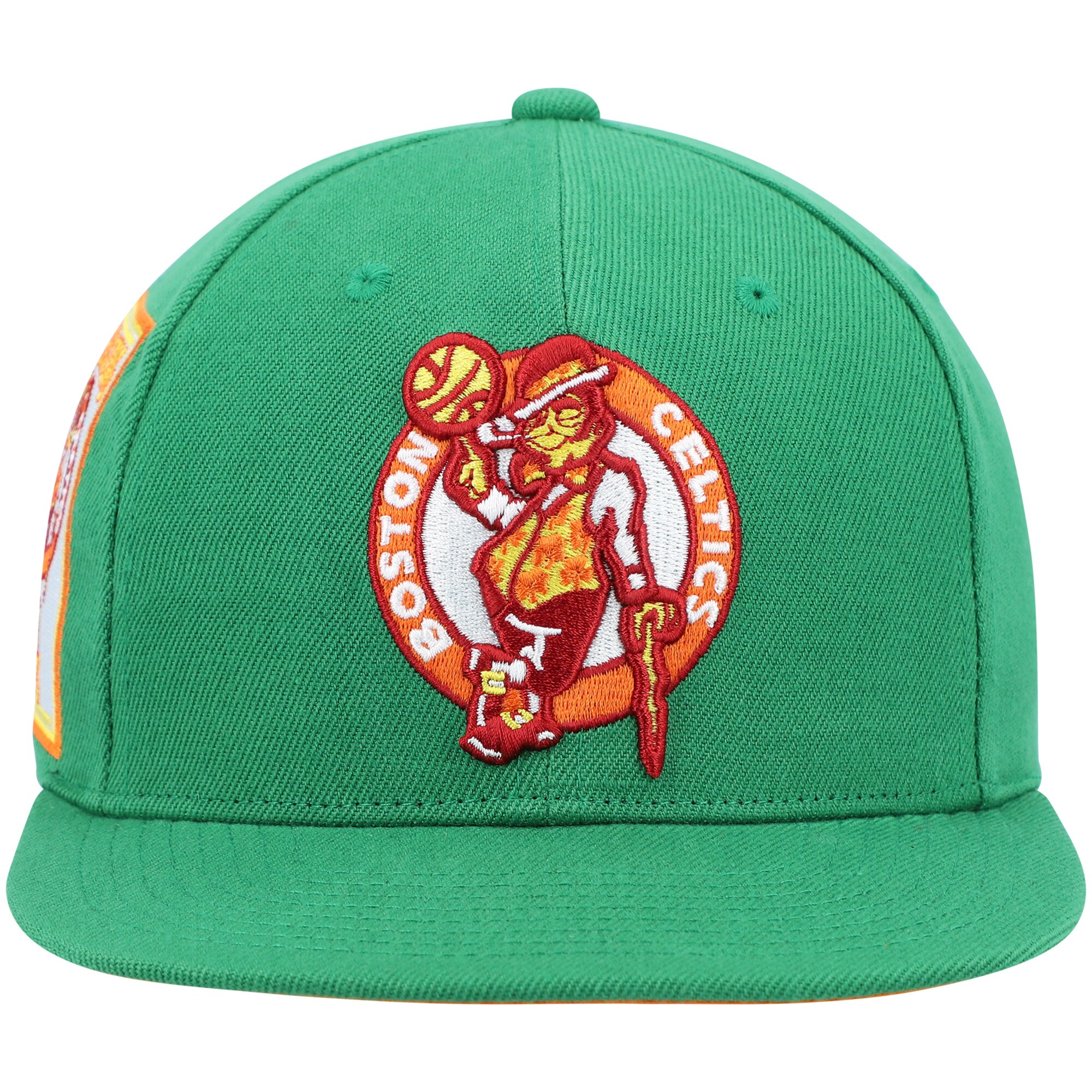 Boston Celtics Mitchell & Ness 50th Anniversary Like Mike Snapback Hat - Green