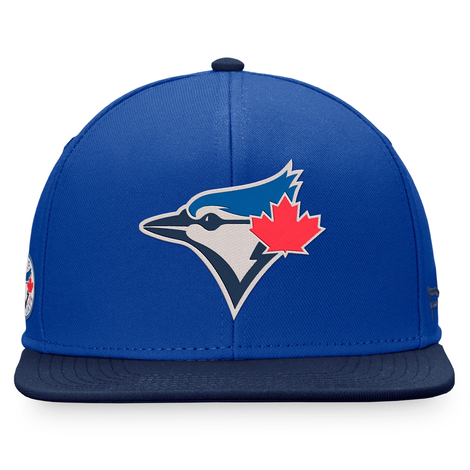 Toronto Blue Jays Fanatics Branded Big Logo Two-Tone Snapback Hat - Royal/Navy