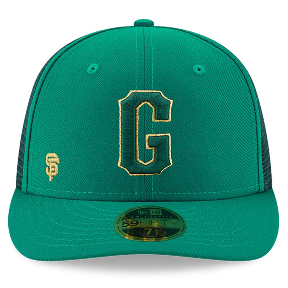 San Francisco Giants New Era 2023 St. Patrick's Day Low Profile 59FIFTY Fitted Hat - Kelly Green