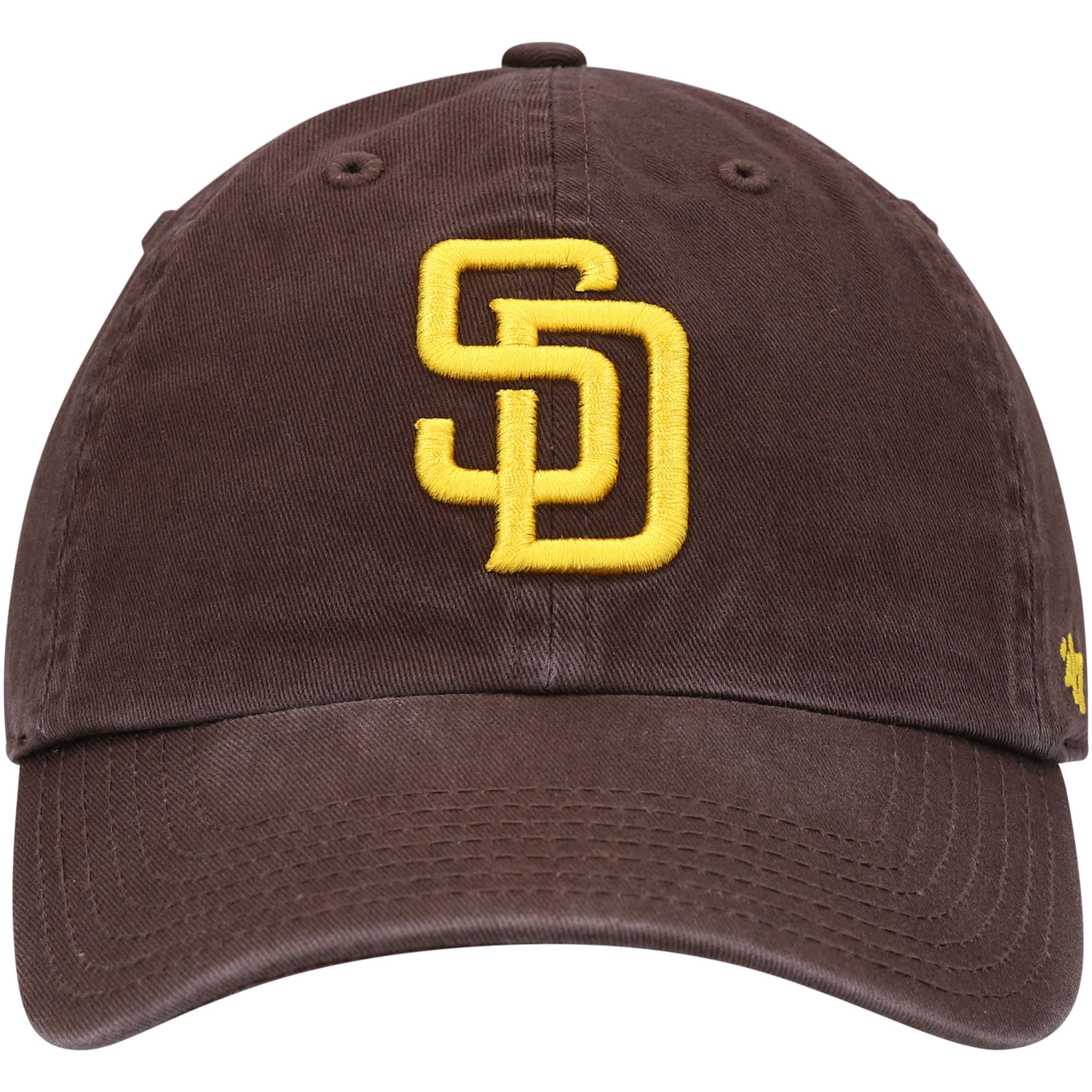 San Diego Padres '47 Youth Team Logo Clean Up Adjustable Hat - Brown