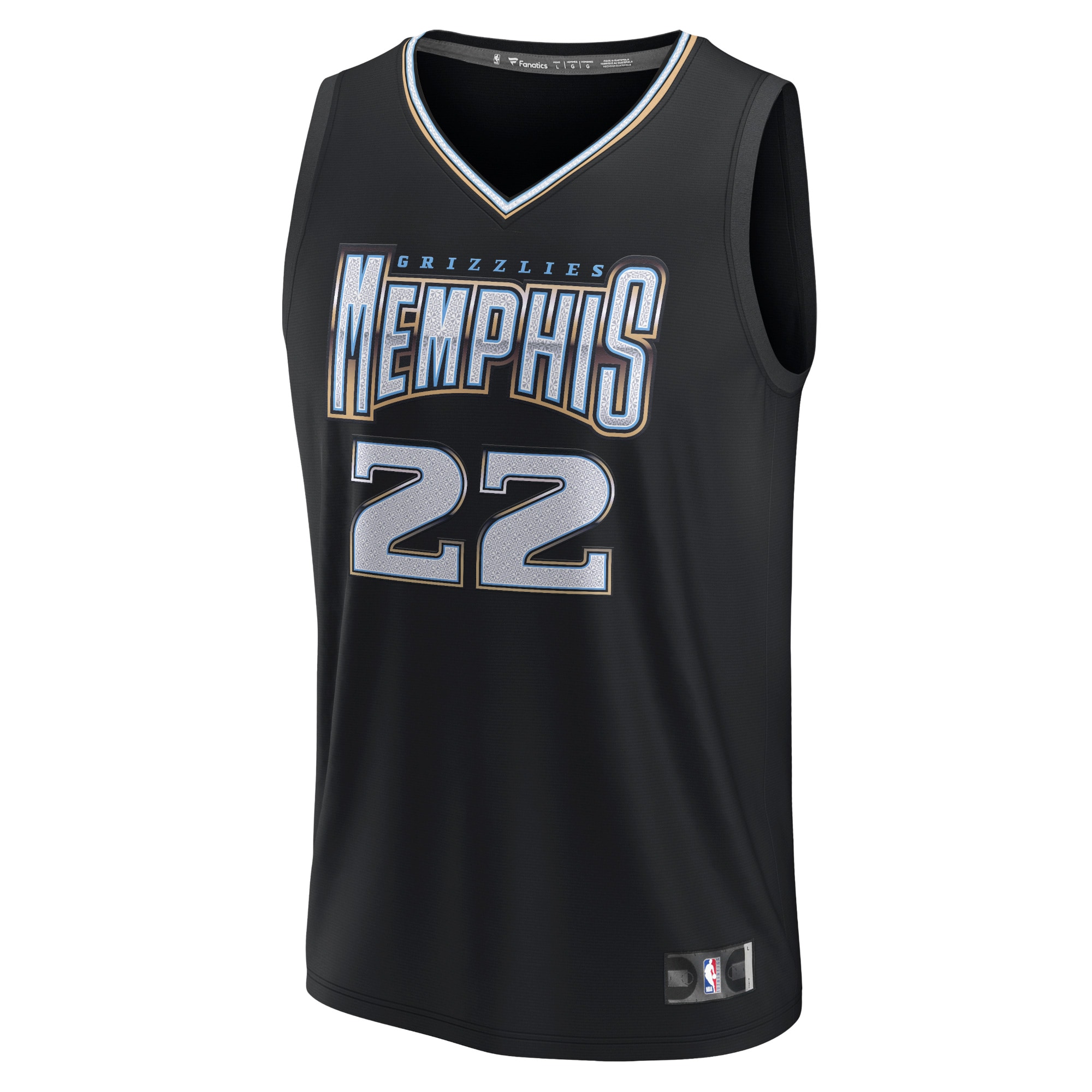 Desmond Bane Memphis Grizzlies Fanatics Branded Youth 2022/23 Fastbreak Jersey - City Edition - Black
