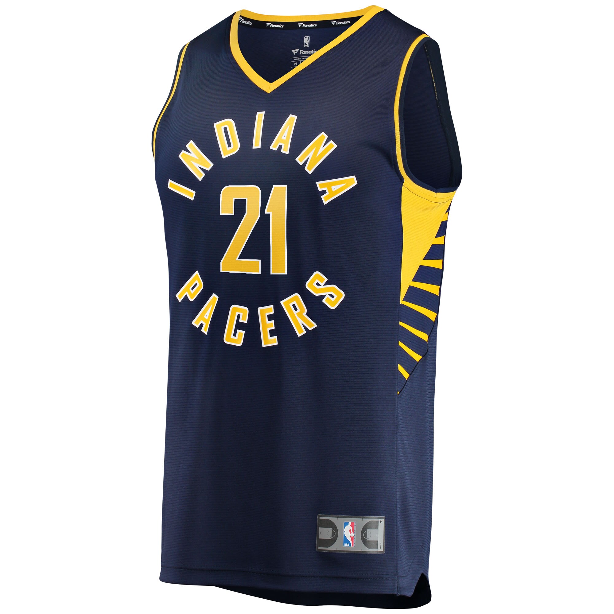 Terry Taylor Indiana Pacers Fanatics Branded 2021/22 Fast Break Replica Jersey - Icon Edition - Navy