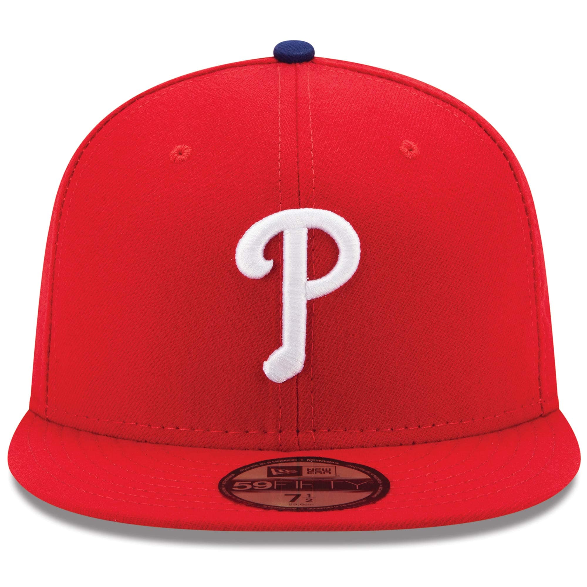 Philadelphia Phillies New Era Game Authentic Collection On-Field 59FIFTY Fitted Hat - Red