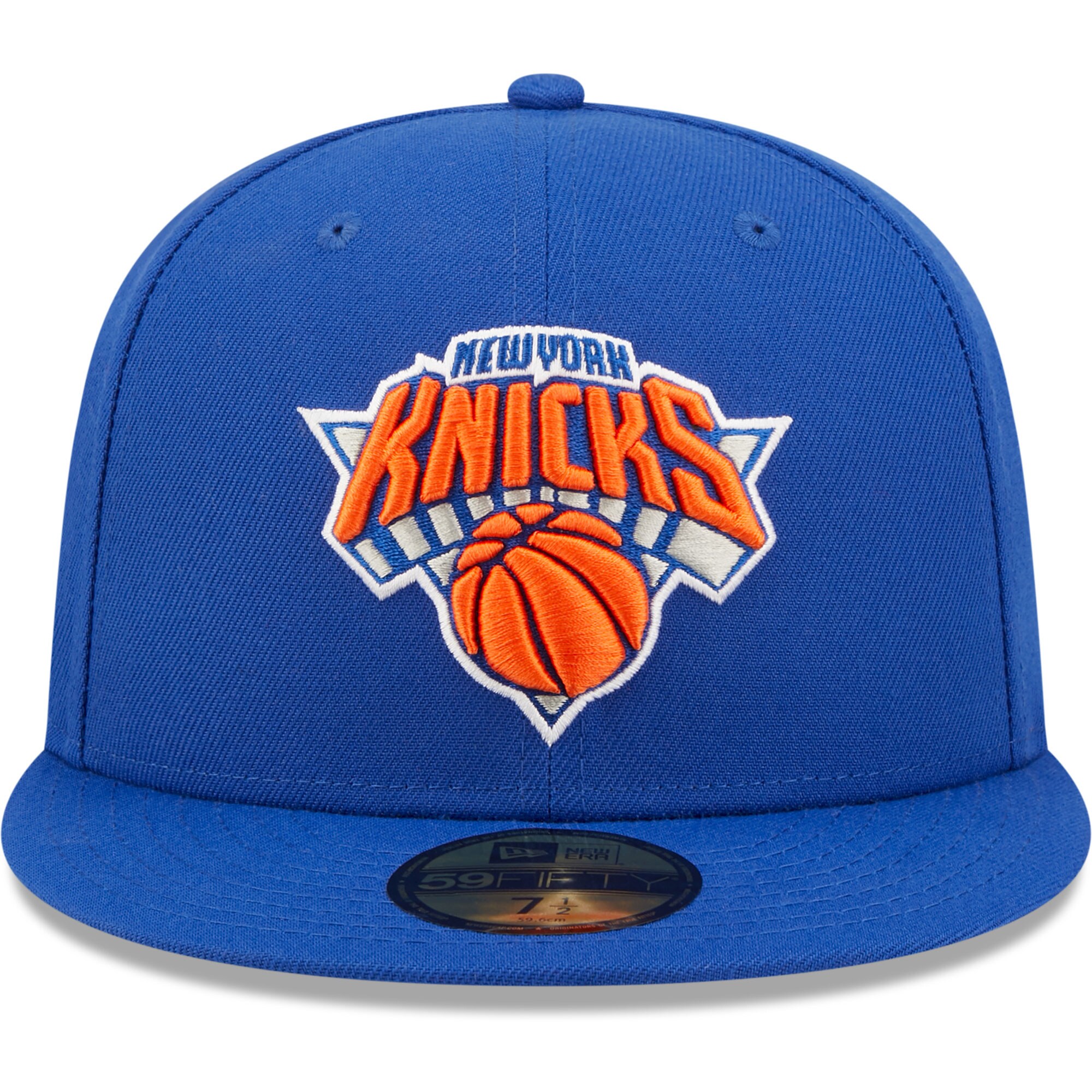New York Knicks New Era City Side 59FIFTY Fitted Hat - Blue