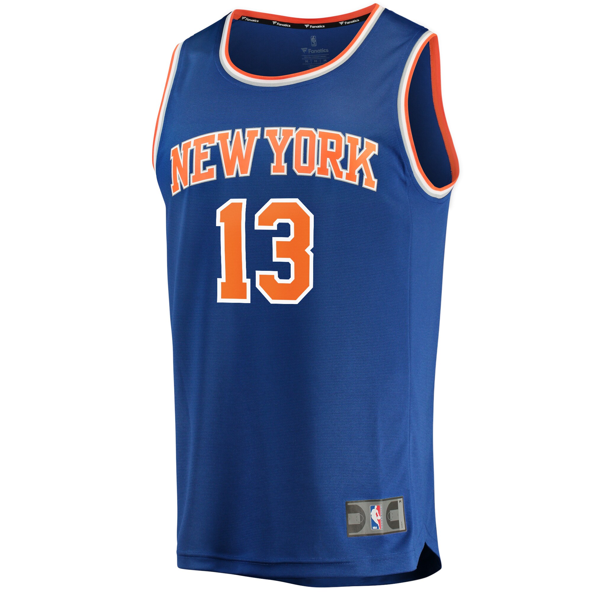 Evan Fournier New York Knicks Fanatics Branded 2021/22 Fast Break Replica Jersey - Icon Edition - Blue
