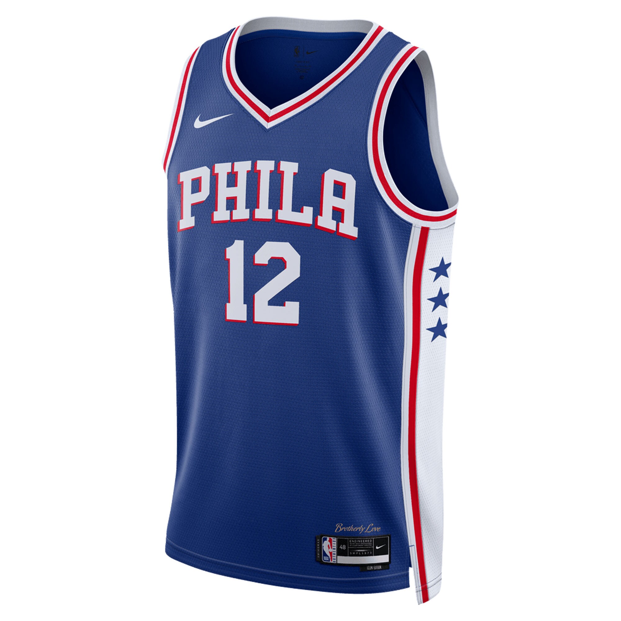 Tobias Harris Philadelphia 76ers Nike Unisex Swingman Jersey - Association Edition - Royal