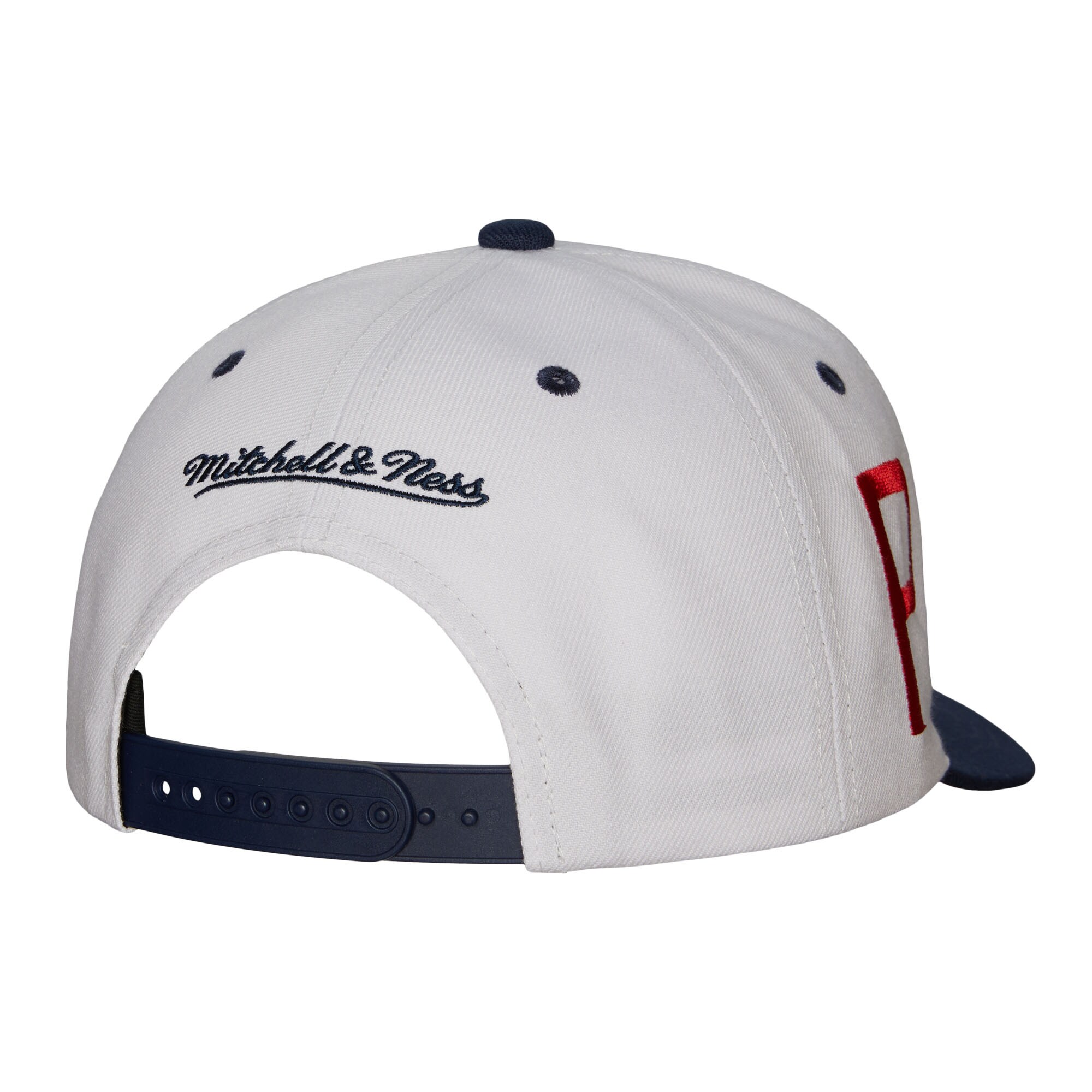 Philadelphia Phillies Mitchell & Ness Cooperstown Collection Pro Crown Snapback Hat - White