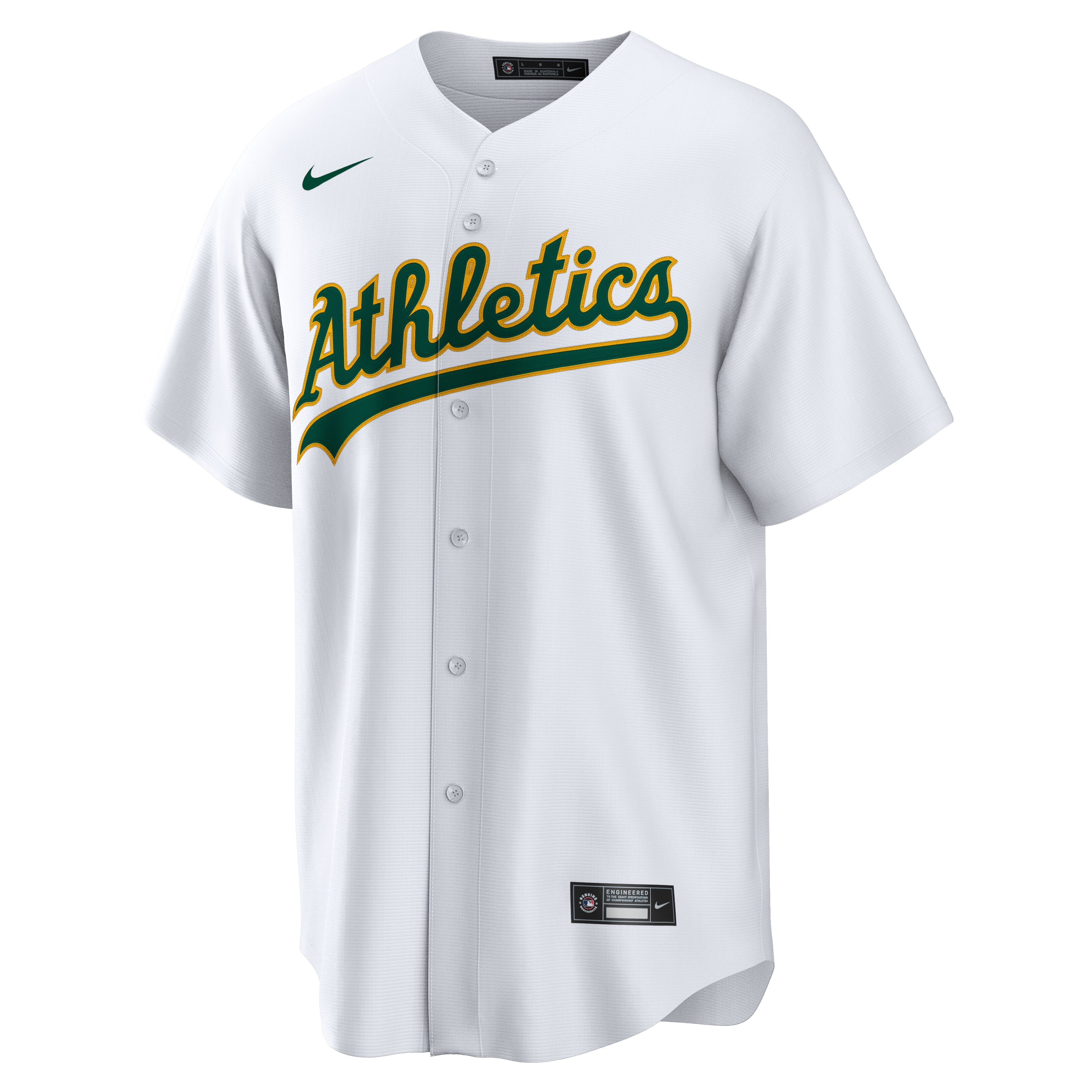 Aledmys Diaz Oakland Athletics Nike Home Replica Player Jersey - White