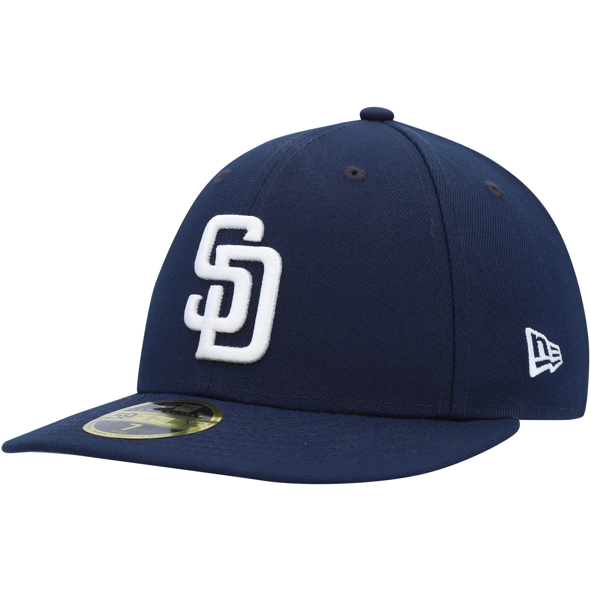 San Diego Padres New Era Oceanside Low Profile 59FIFTY Fitted Hat - Navy