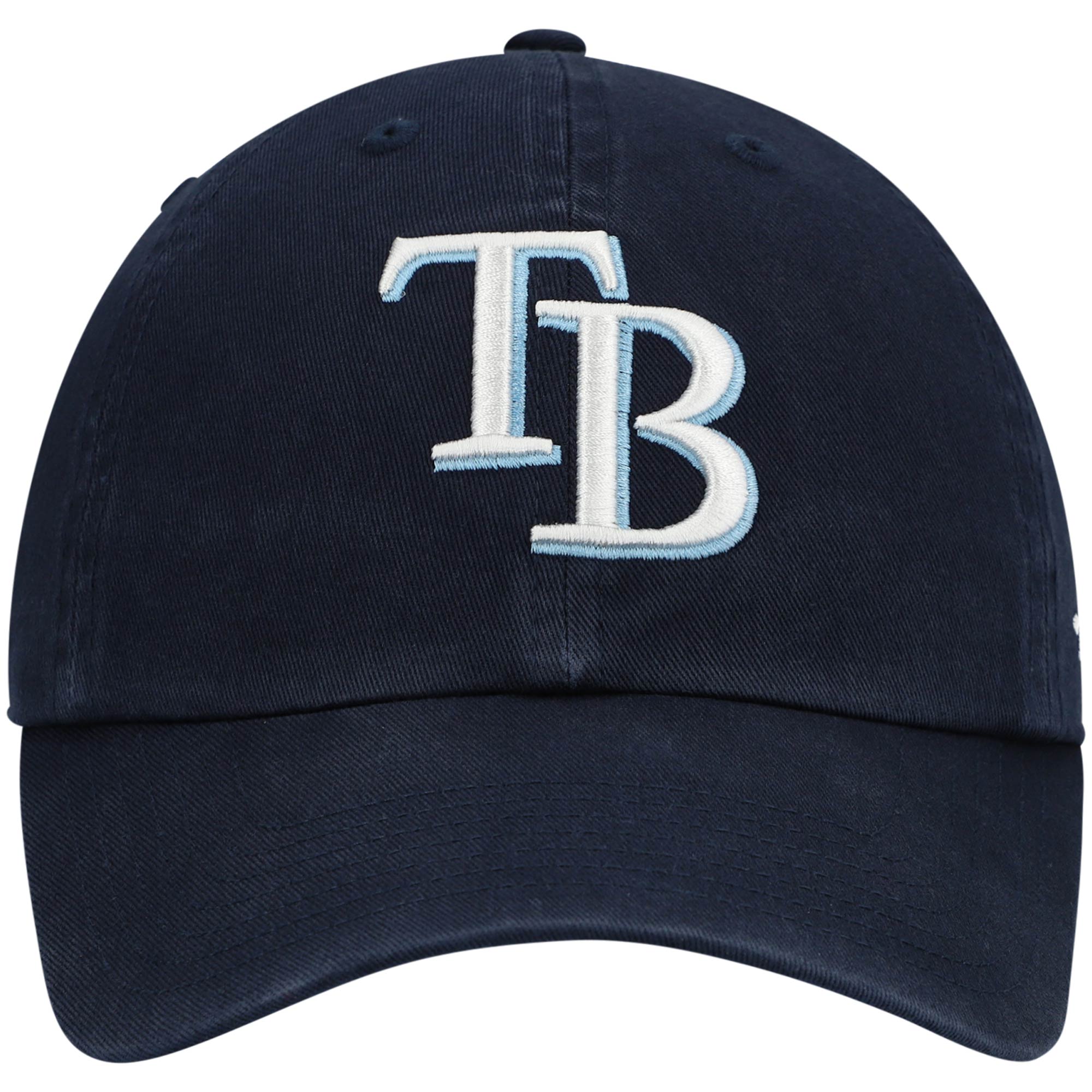 Tampa Bay Rays '47 Youth Team Logo Clean Up Adjustable Hat - Navy