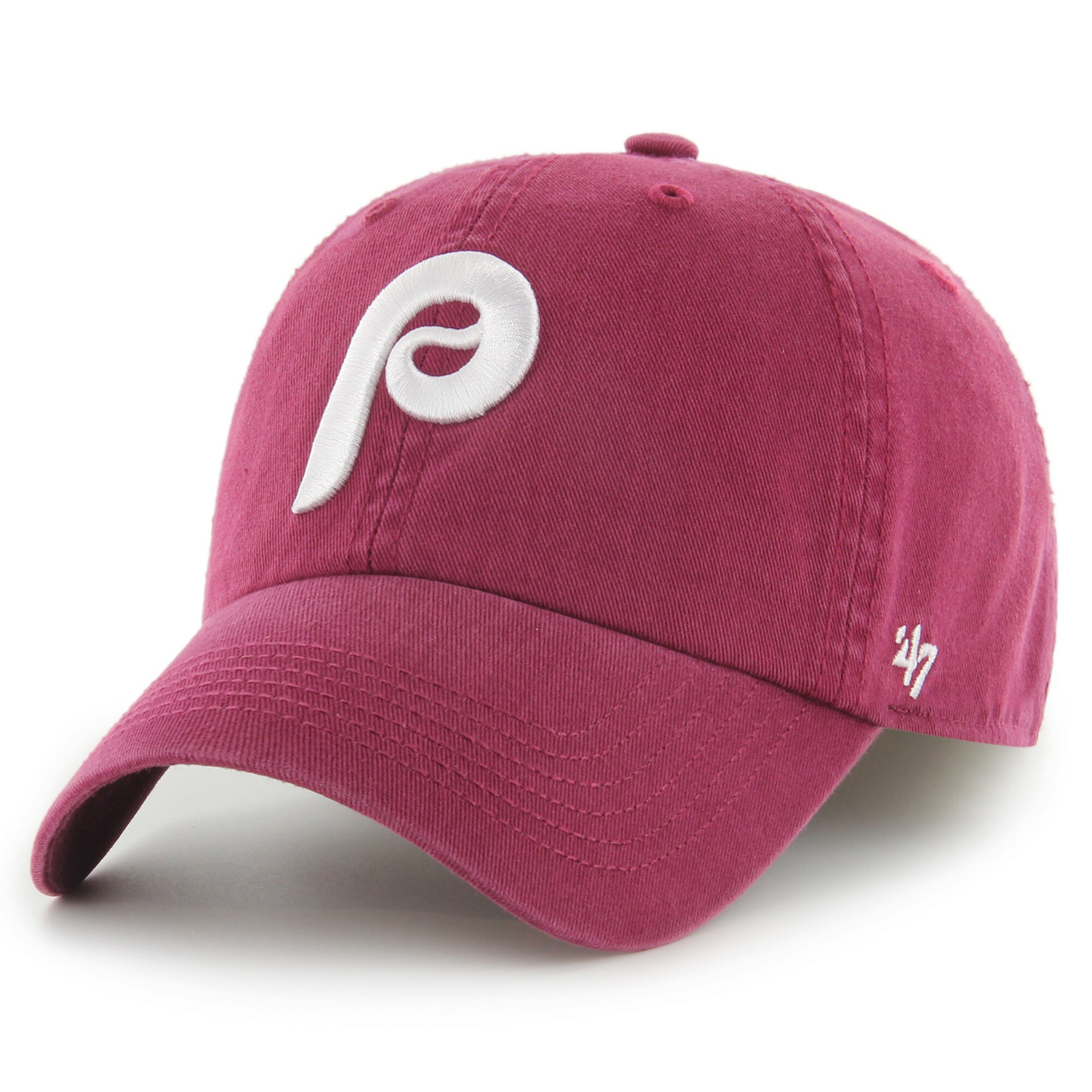 Philadelphia Phillies '47 Cooperstown Collection Franchise Fitted Hat - Burgundy