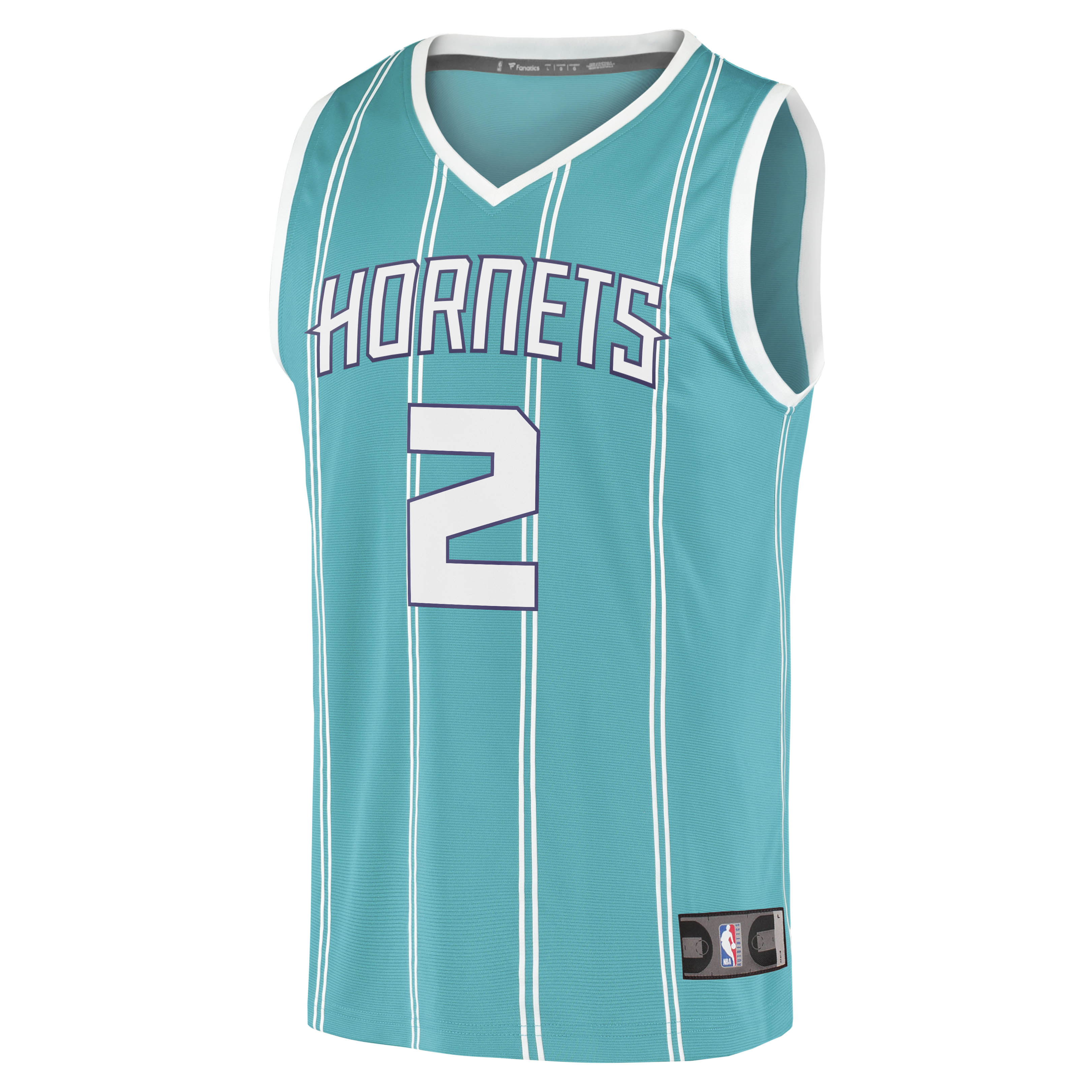 LaMelo Ball Charlotte Hornets Fanatics Branded 2020/21 Fast Break Replica Jersey - Icon Edition - Teal