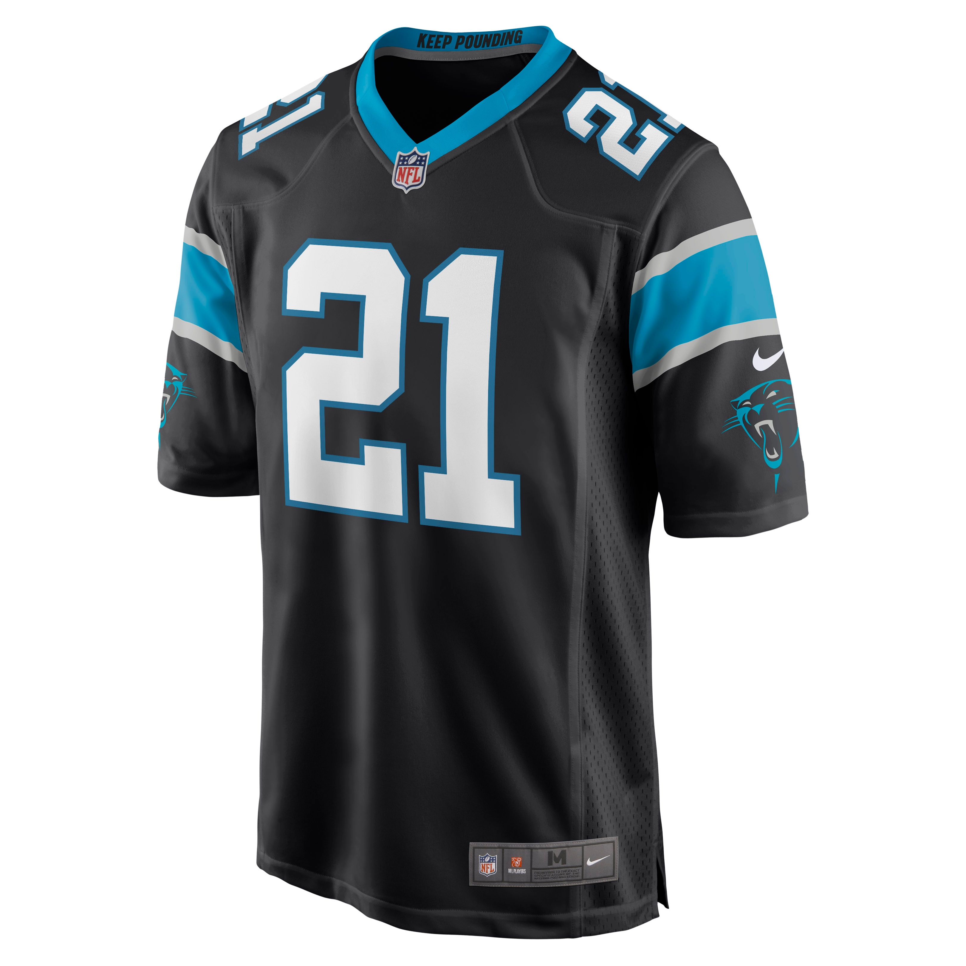 Jeremy Chinn Carolina Panthers Nike Game Jersey - Black