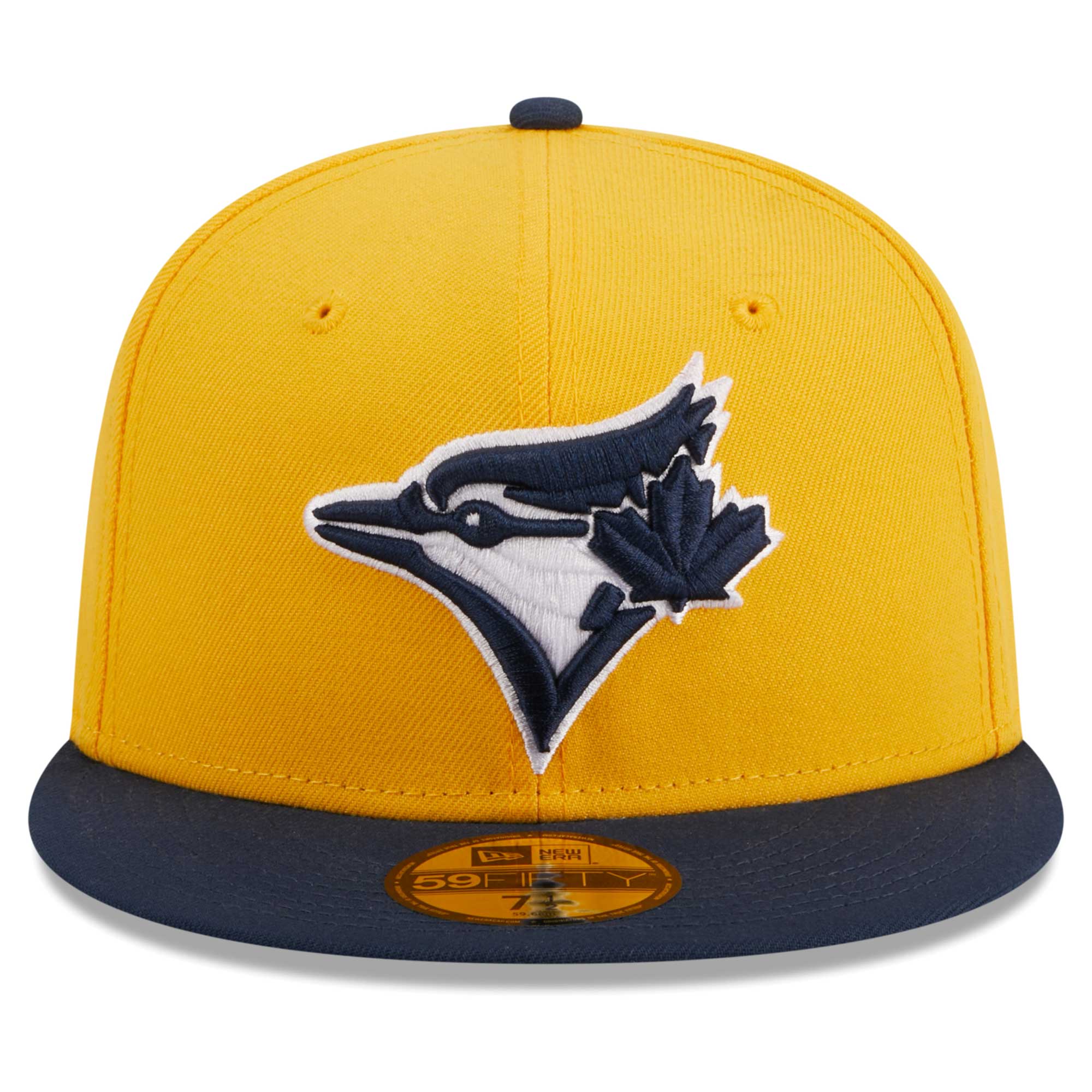 Toronto Blue Jays New Era Two-Tone Color Pack 59FIFTY Fitted Hat - Gold