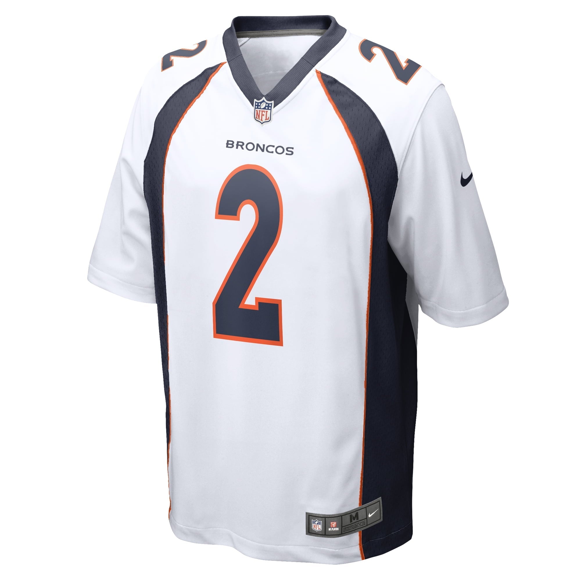 Men's Nike Patrick Surtain II White Denver Broncos Game Jersey