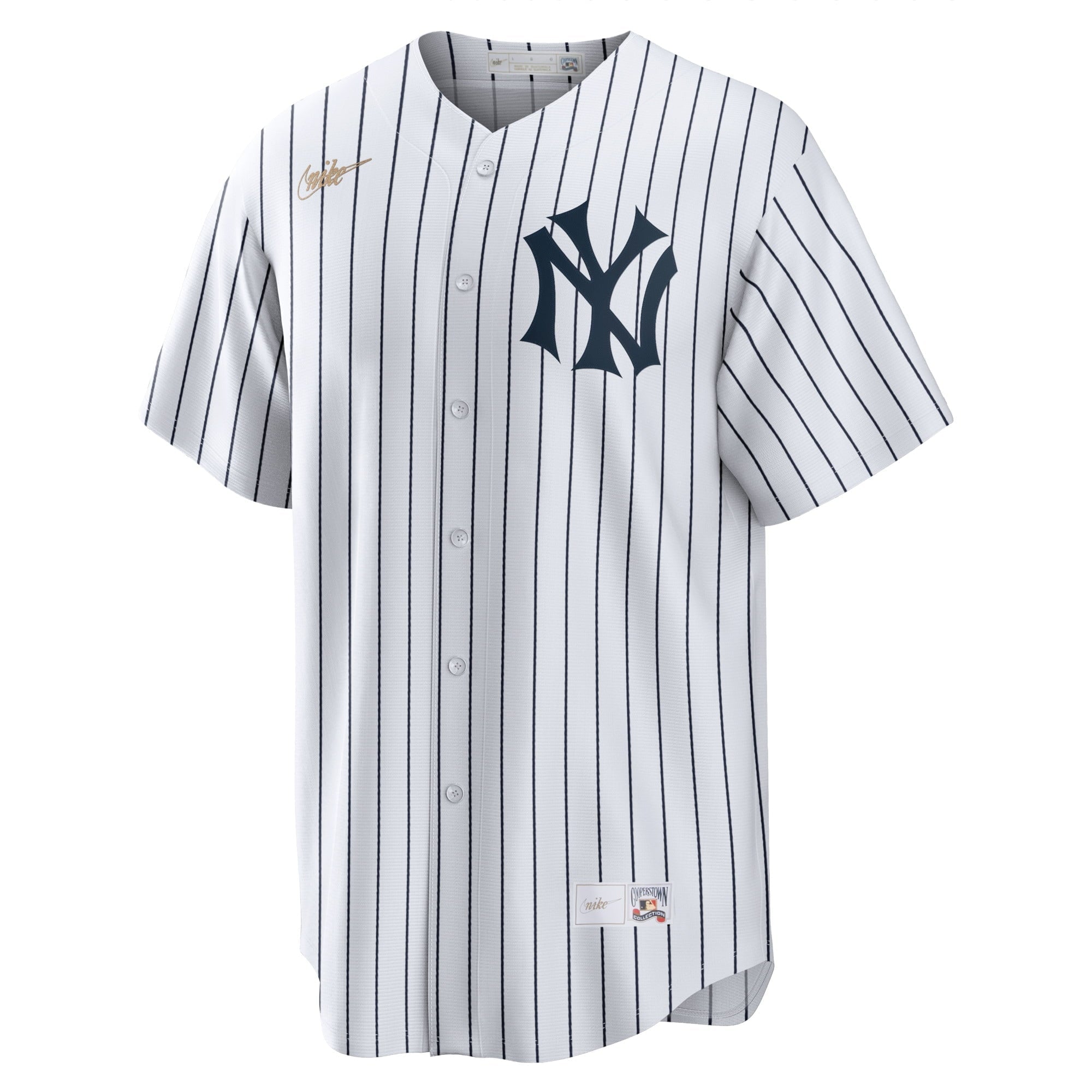 Men's Nike Mickey Mantle White New York Yankees Home Cooperstown Collection Player Jersey