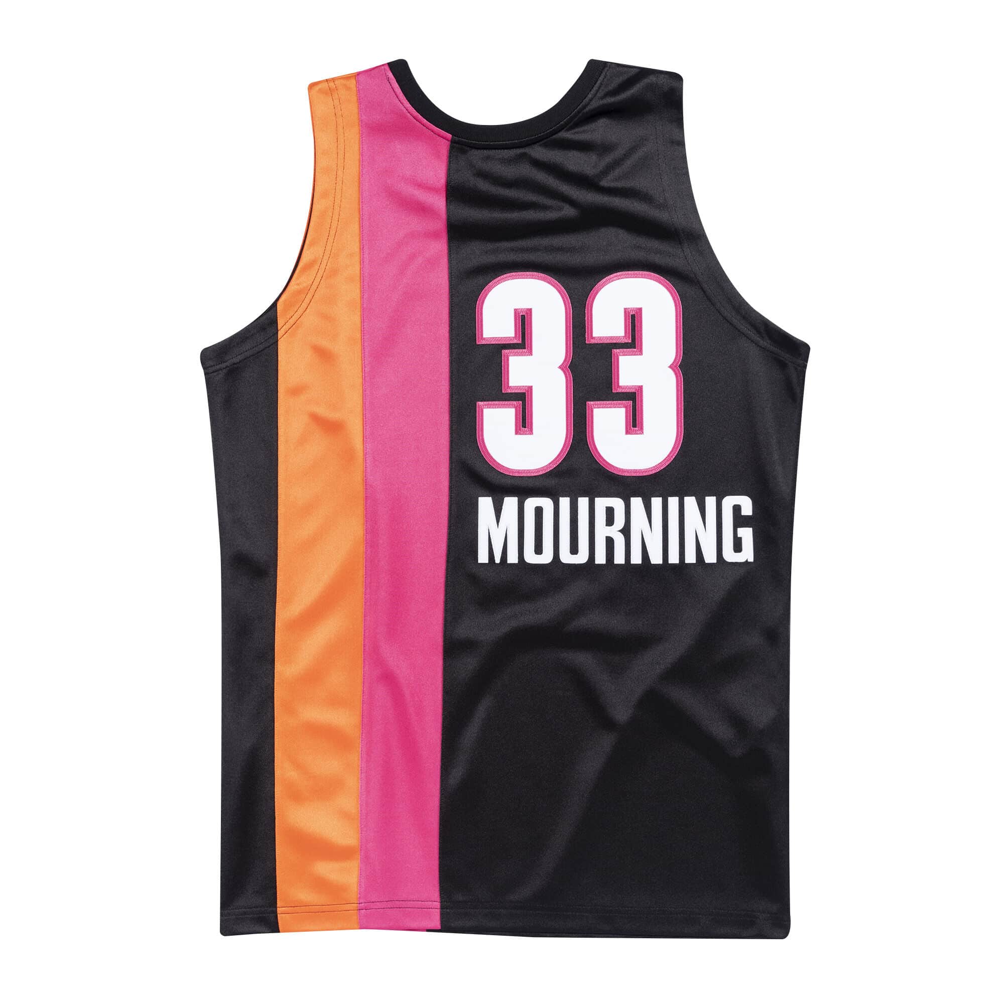 Authentic Jersey Miami Heat Alternate 2005-06 Alonzo Mourning