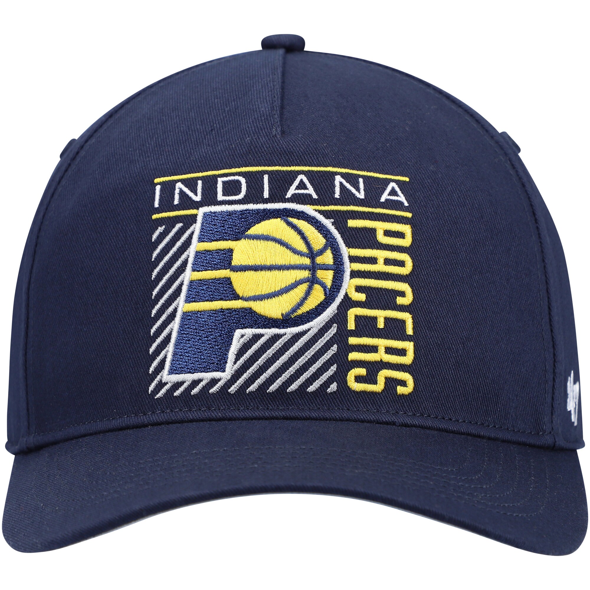 Indiana Pacers '47 Reflex Hitch Snapback Hat - Navy