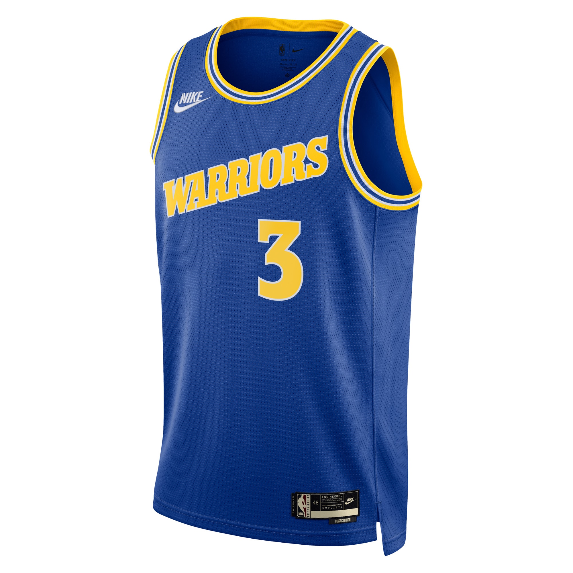 Jordans Poole Golden State Warriors Nike Swingman Jersey - Classic Edition - Royal