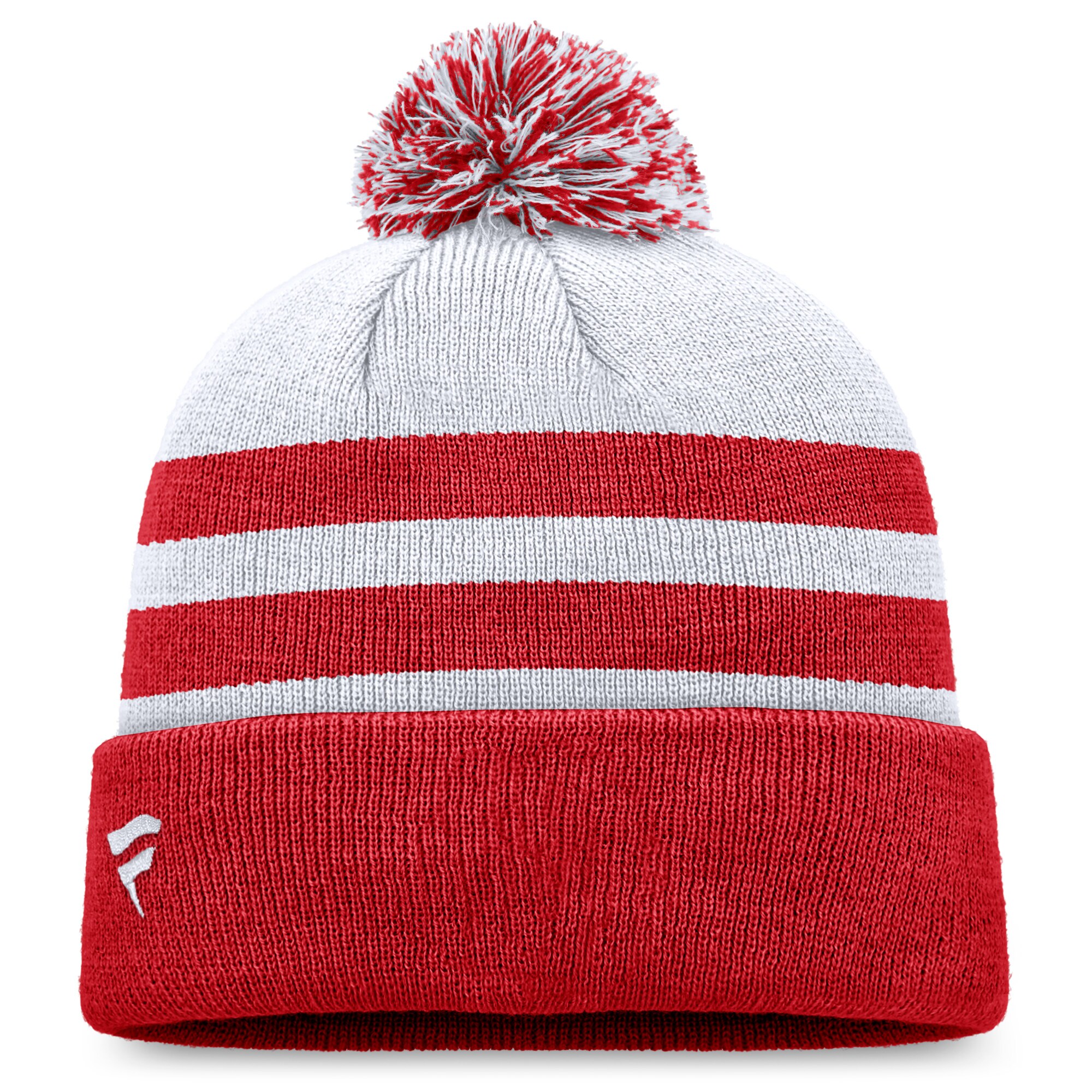 Philadelphia Phillies Fanatics Branded Cuffed Knit Hat with Pom - Gray