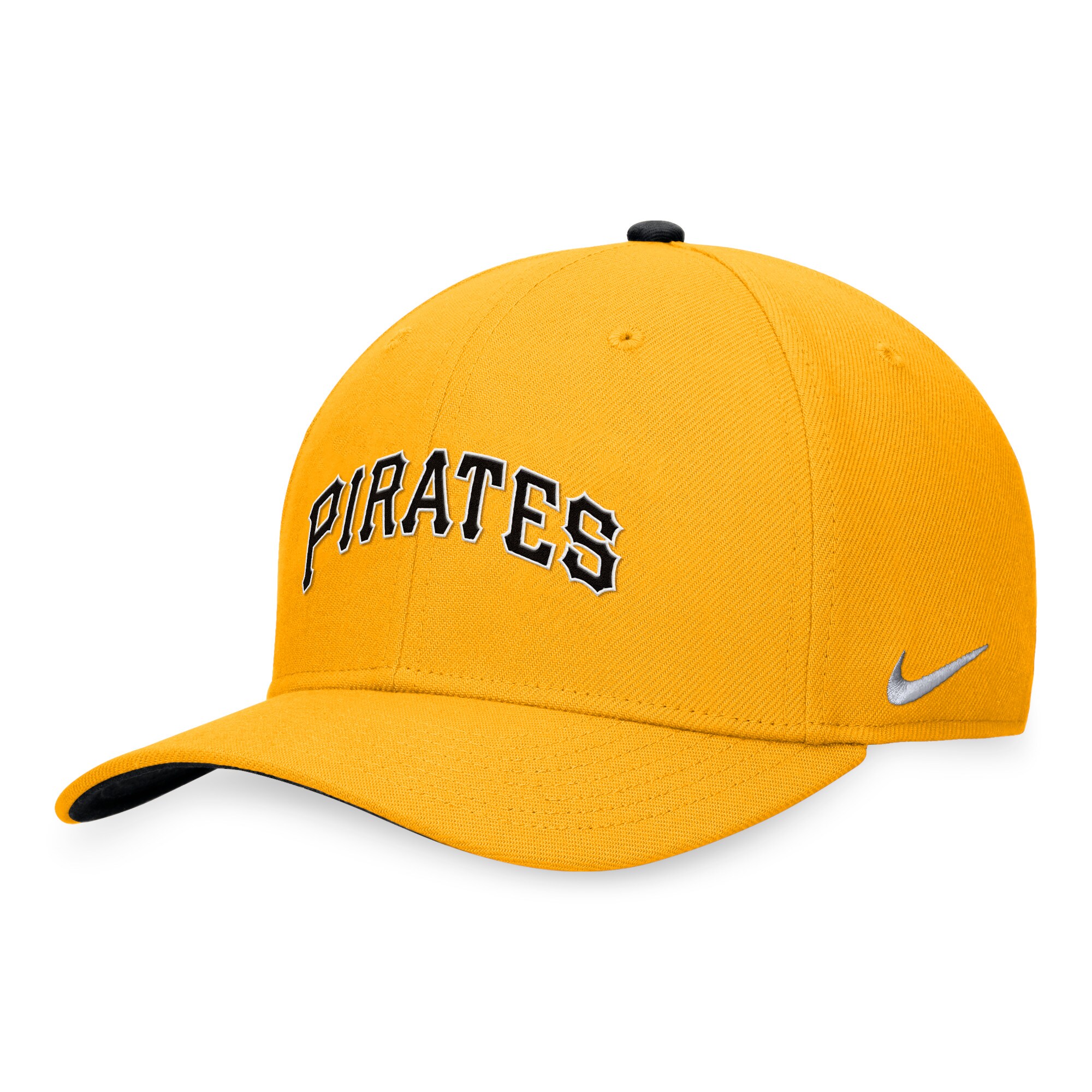 Pittsburgh Pirates Nike Classic99 Swoosh Performance Flex Hat - Gold