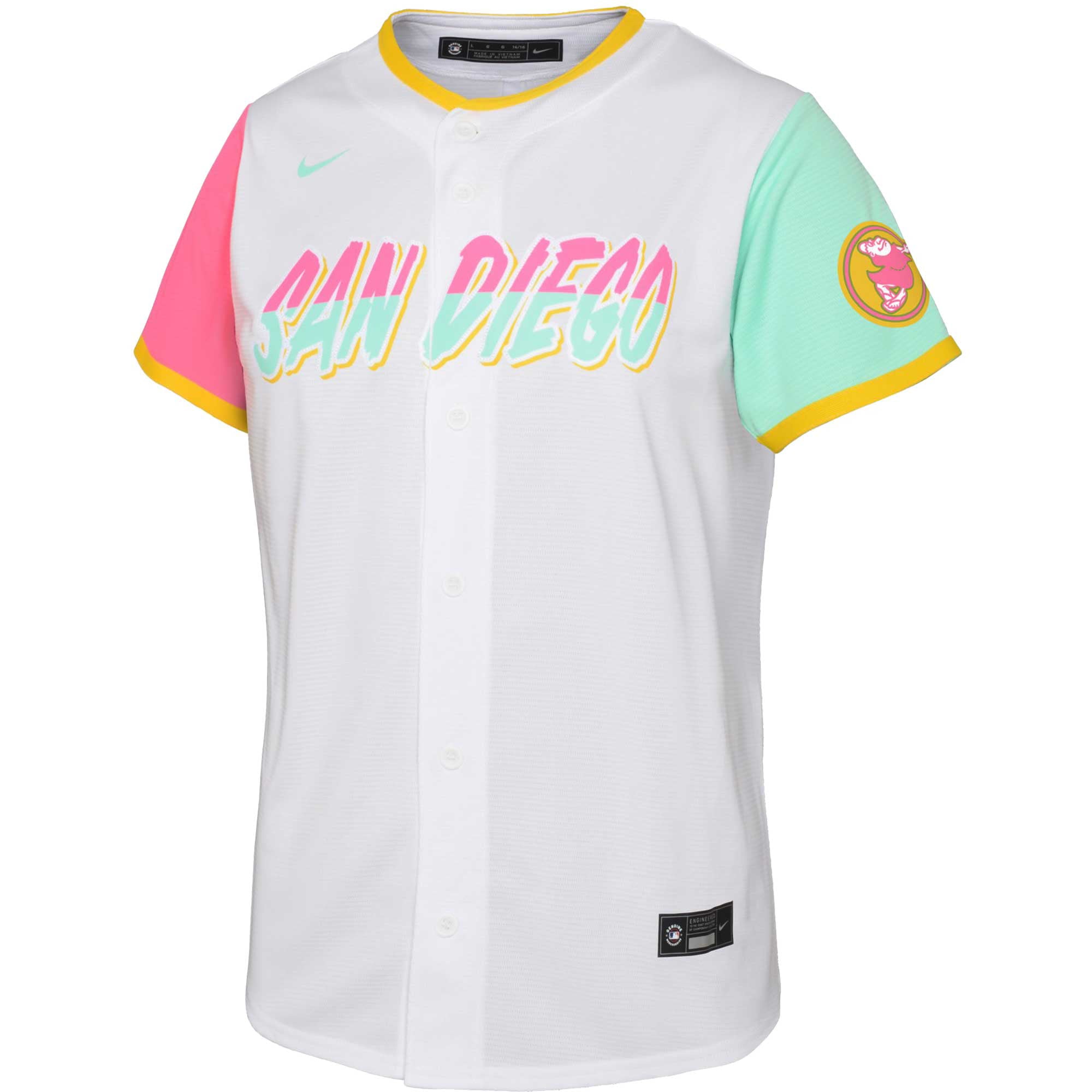 Infant Nike Fernando Tatis Jr. White San Diego Padres 2022 City Connect Player Jersey