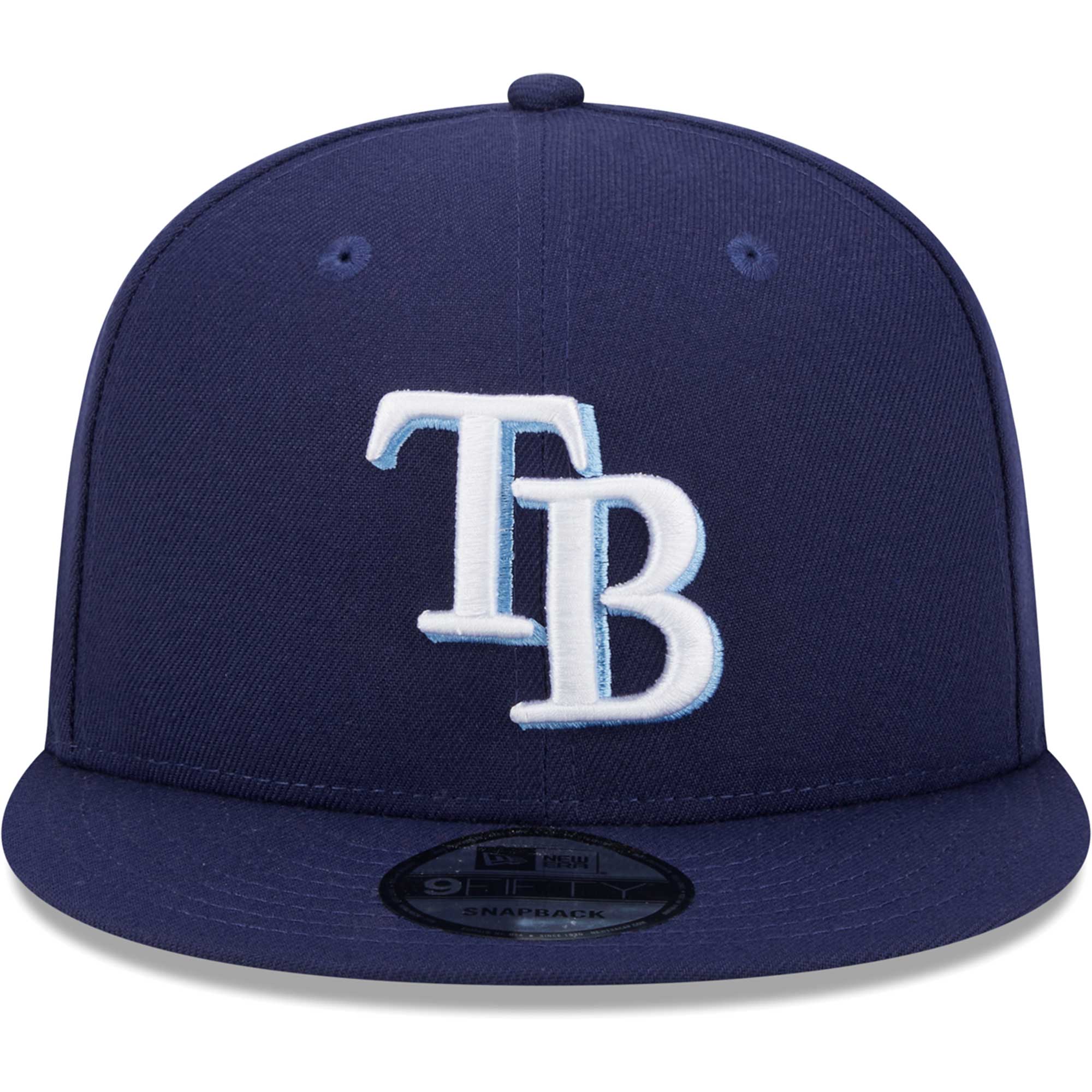 Tampa Bay Rays New Era 2020 World Series Side Patch 9FIFTY Snapback Hat - Navy