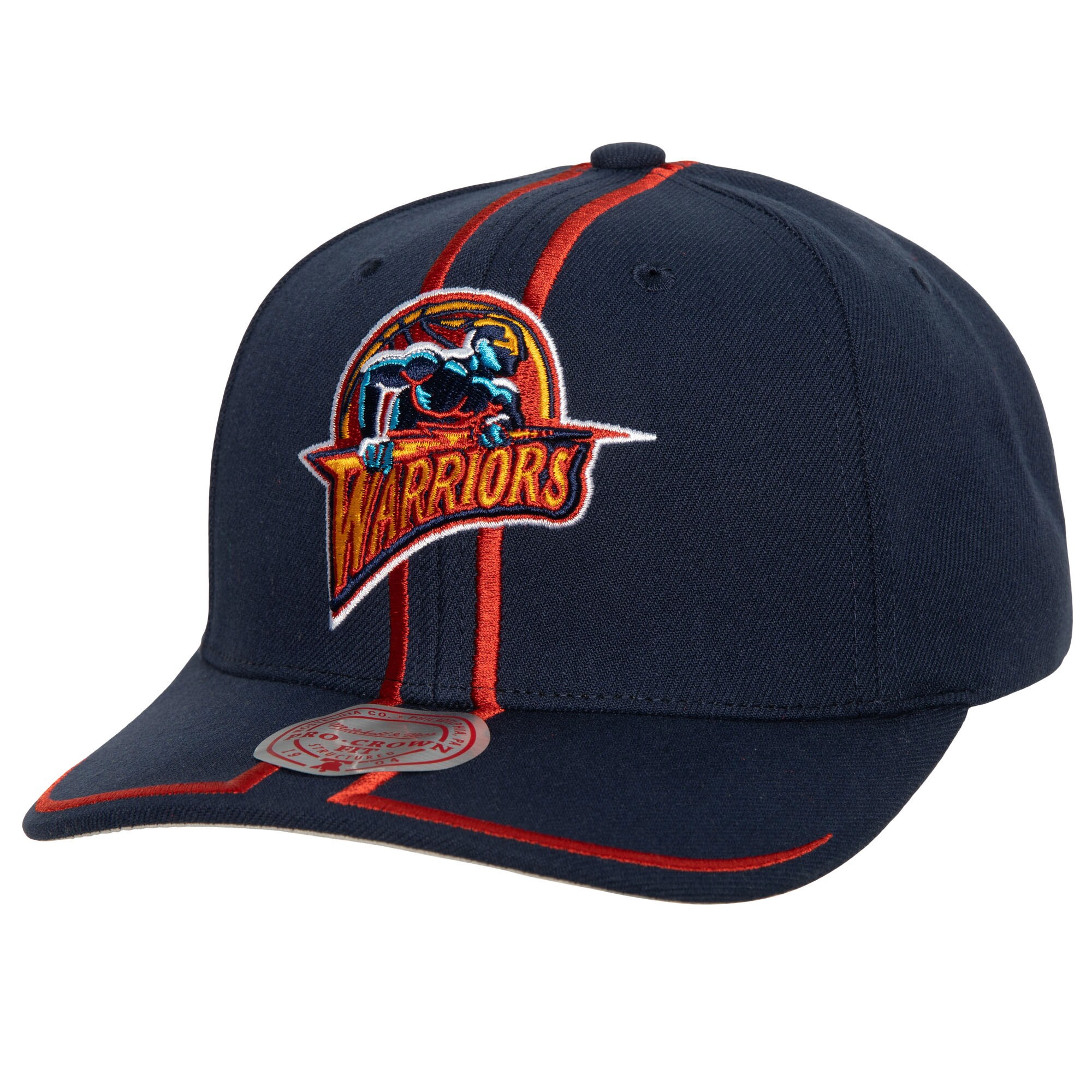 Golden State Warriors Mitchell & Ness Hardwood Classics 1998 NBA Draft Commemorative Adjustable Hat - Navy