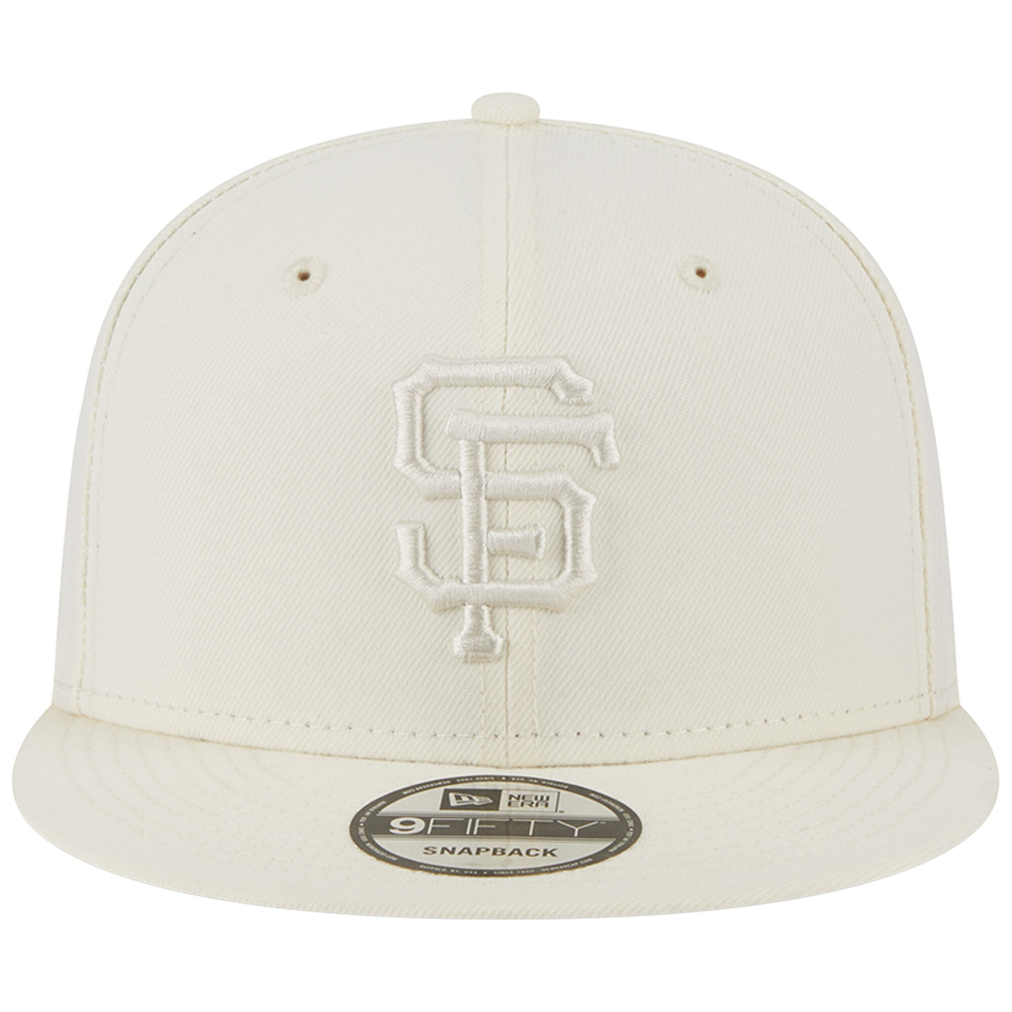 San Francisco Giants New Era Spring Color Basic 9FIFTY Snapback Hat - Cream