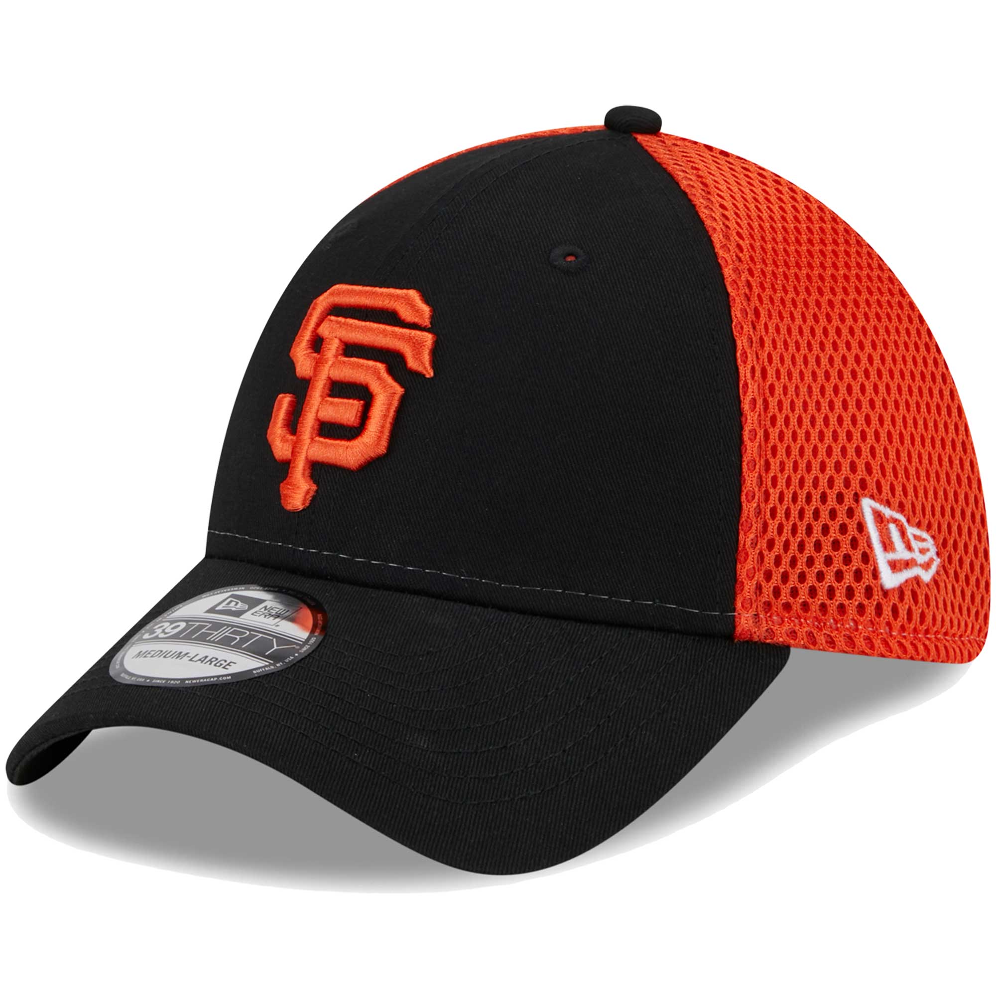 San Francisco Giants New Era Team Neo 39THIRTY Flex Hat - Black
