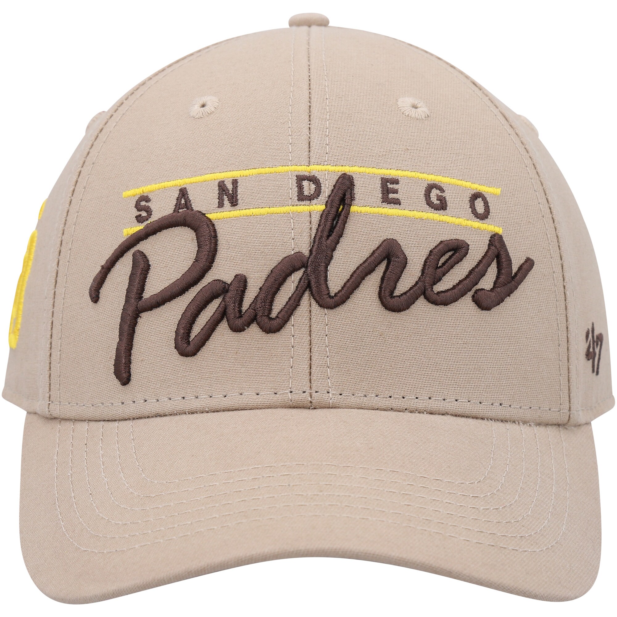San Diego Padres '47 Atwood MVP Adjustable Hat - Khaki