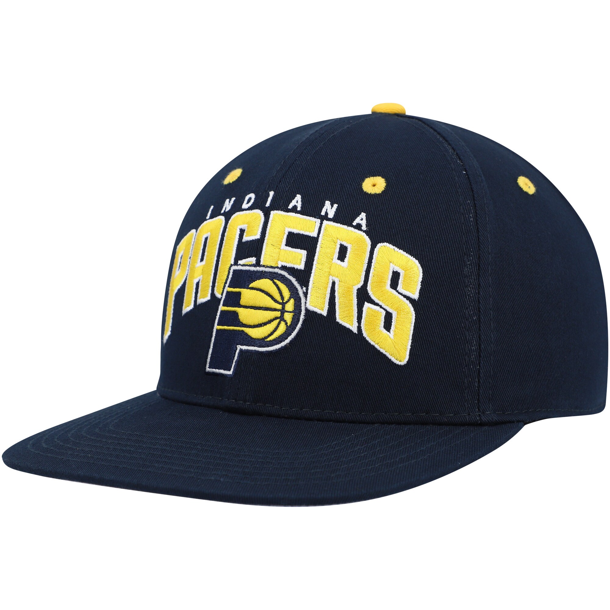 Indiana Pacers Kickboard Snapback Hat - Navy