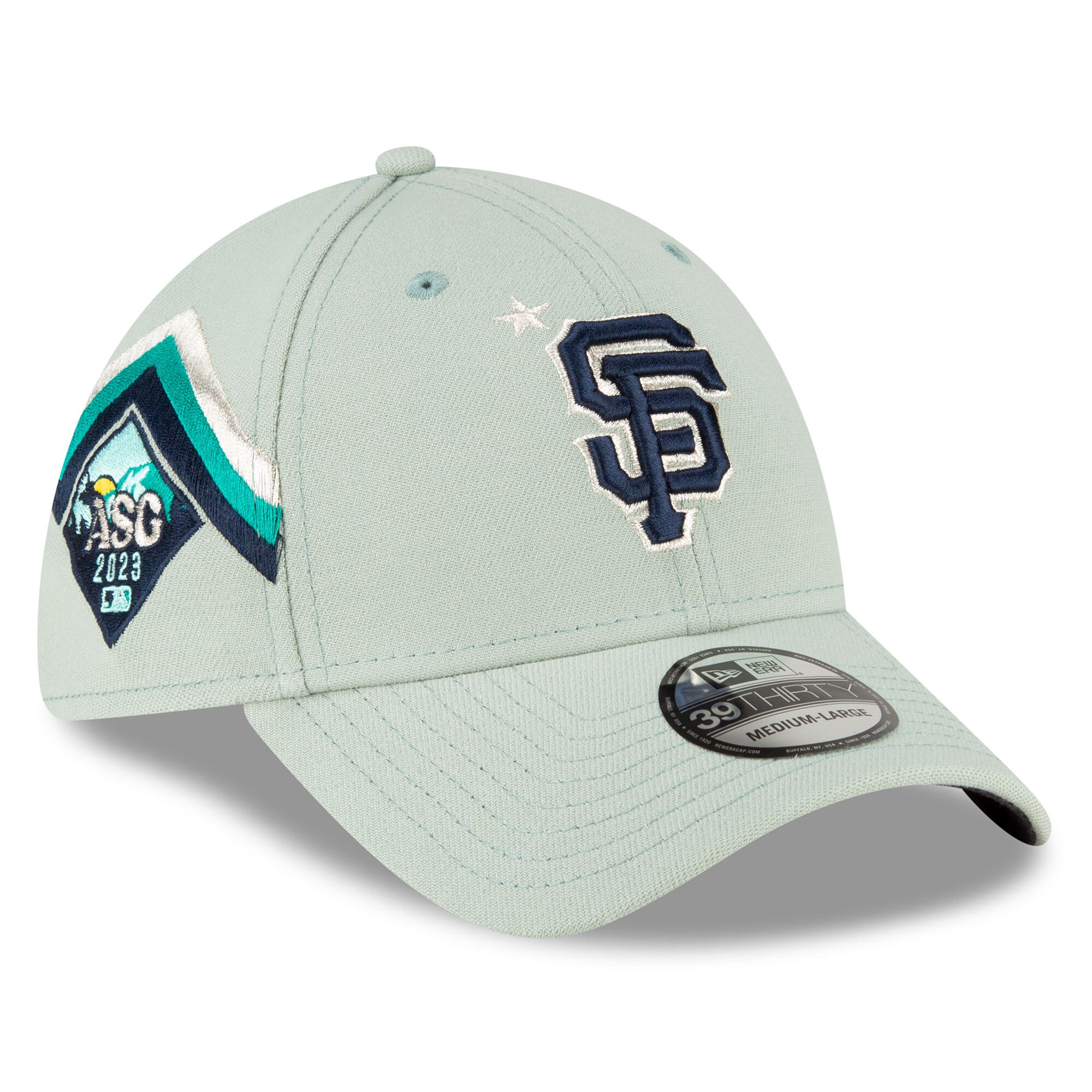 San Francisco Giants New Era 2023 MLB All-Star Game 39THIRTY Flex Fit Hat - Mint