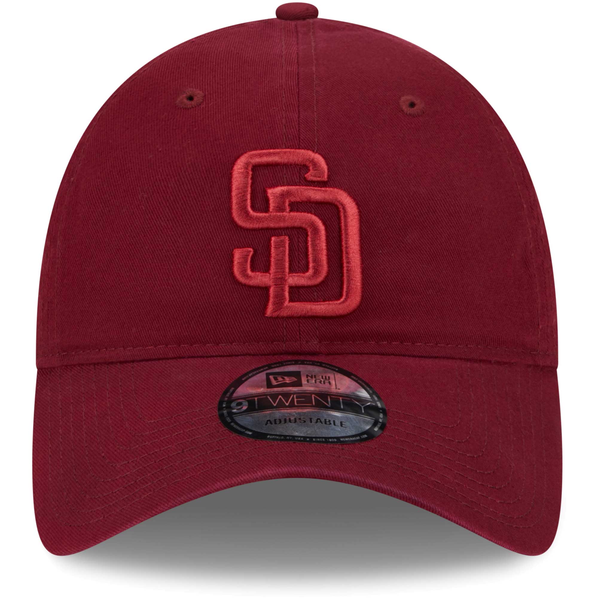 San Diego Padres New Era Color Pack 9TWENTY Adjustable Hat - Cardinal