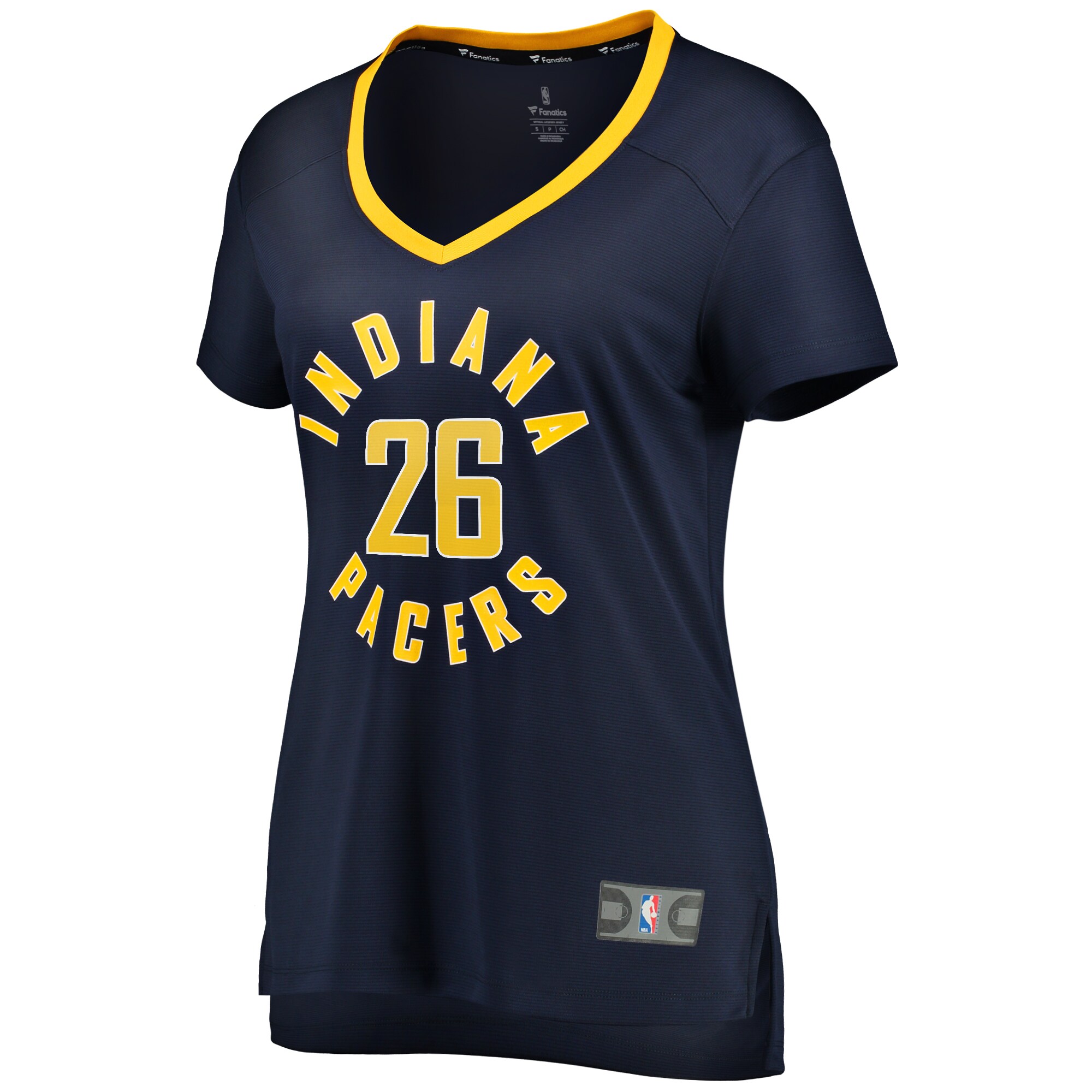 Jeremy Lamb Indiana Pacers Fanatics Branded Women's Fast Break Replica Jersey Navy - Icon Edition