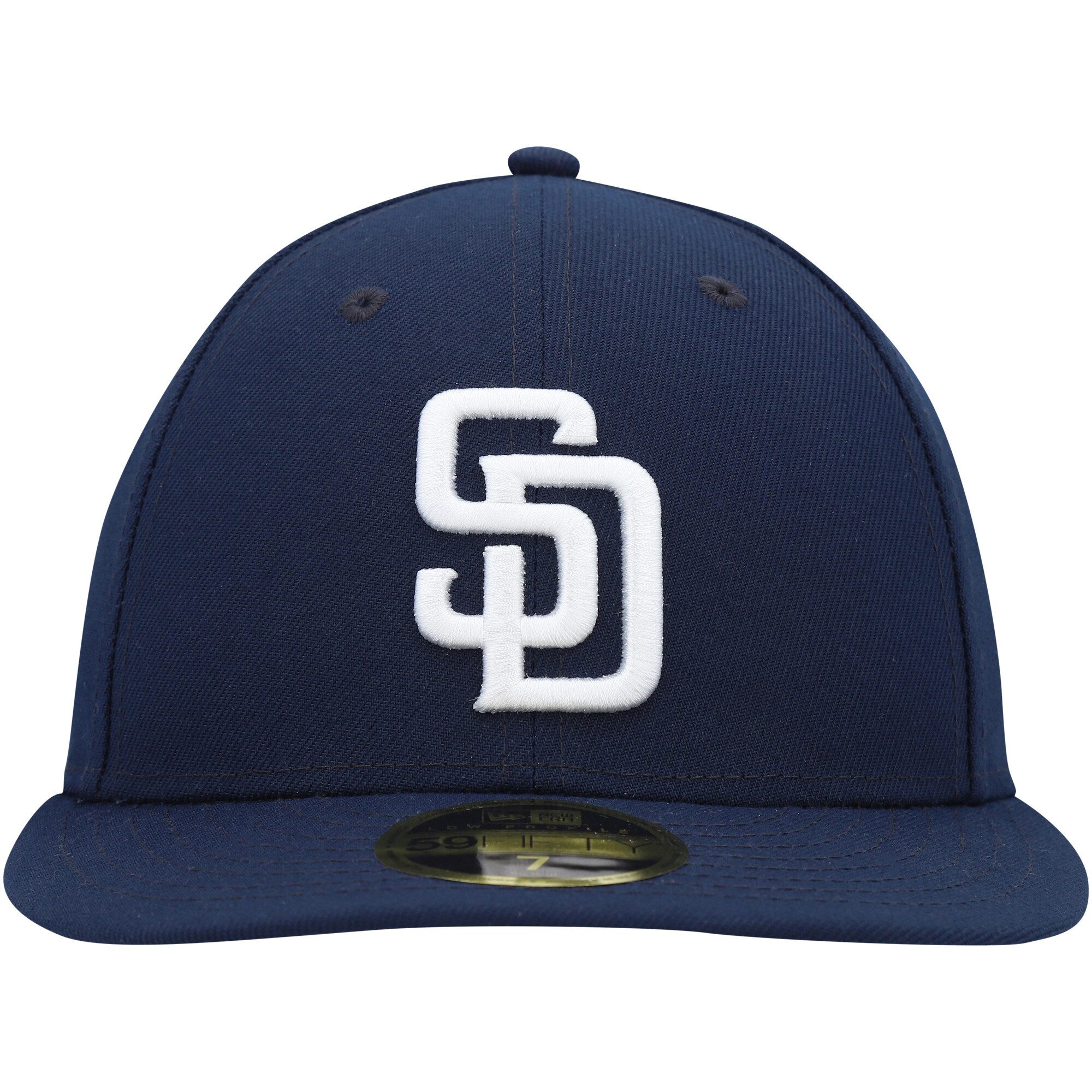 San Diego Padres New Era Oceanside Low Profile 59FIFTY Fitted Hat - Navy