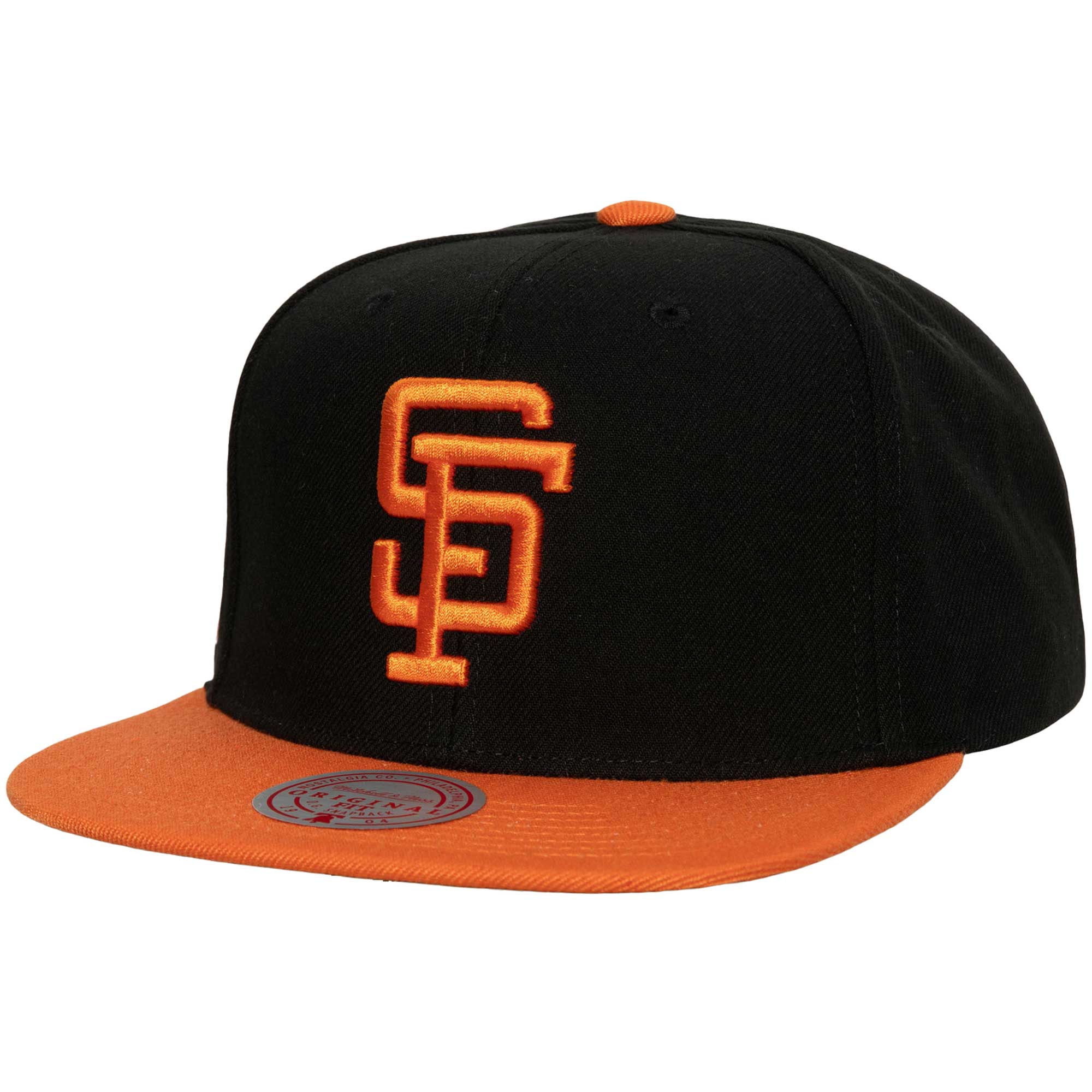 San Francisco Giants Mitchell & Ness Cooperstown Collection Evergreen Snapback Hat - Black