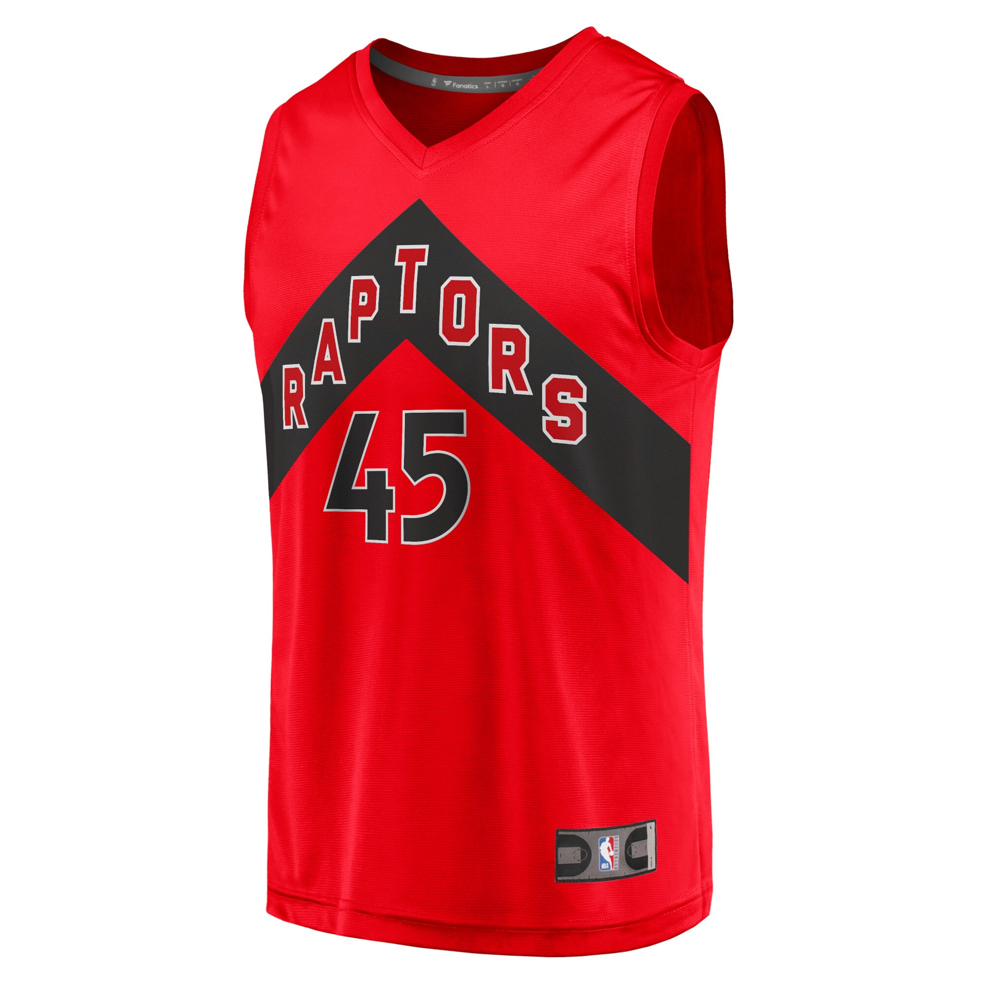 Dalano Banton Toronto Raptors Fanatics Branded Youth 2021/22 Fast Break Replica Jersey - Icon Edition - Red