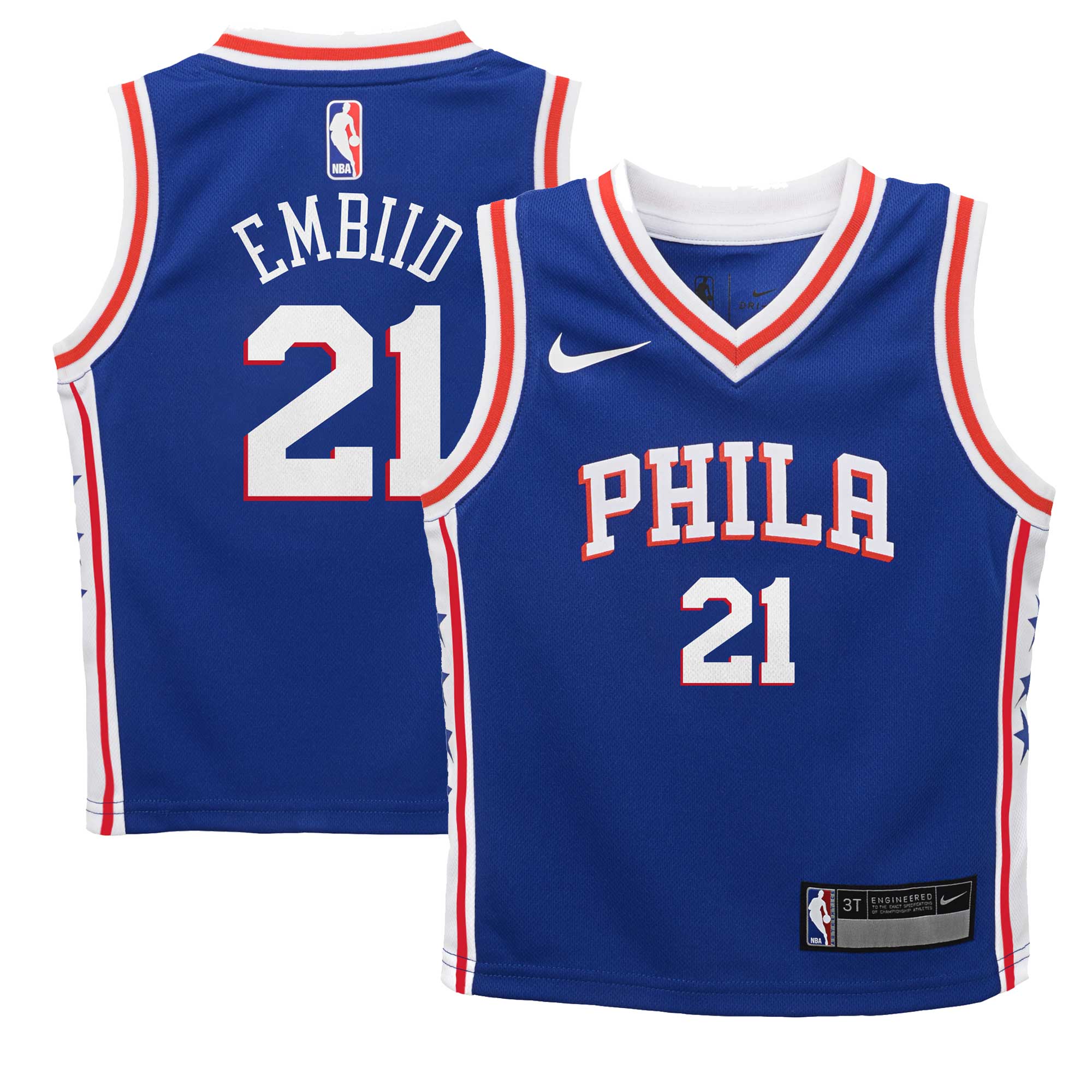 Joel Embiid Philadelphia 76ers Nike Infant Swingman Player Jersey - Icon Edition - Royal