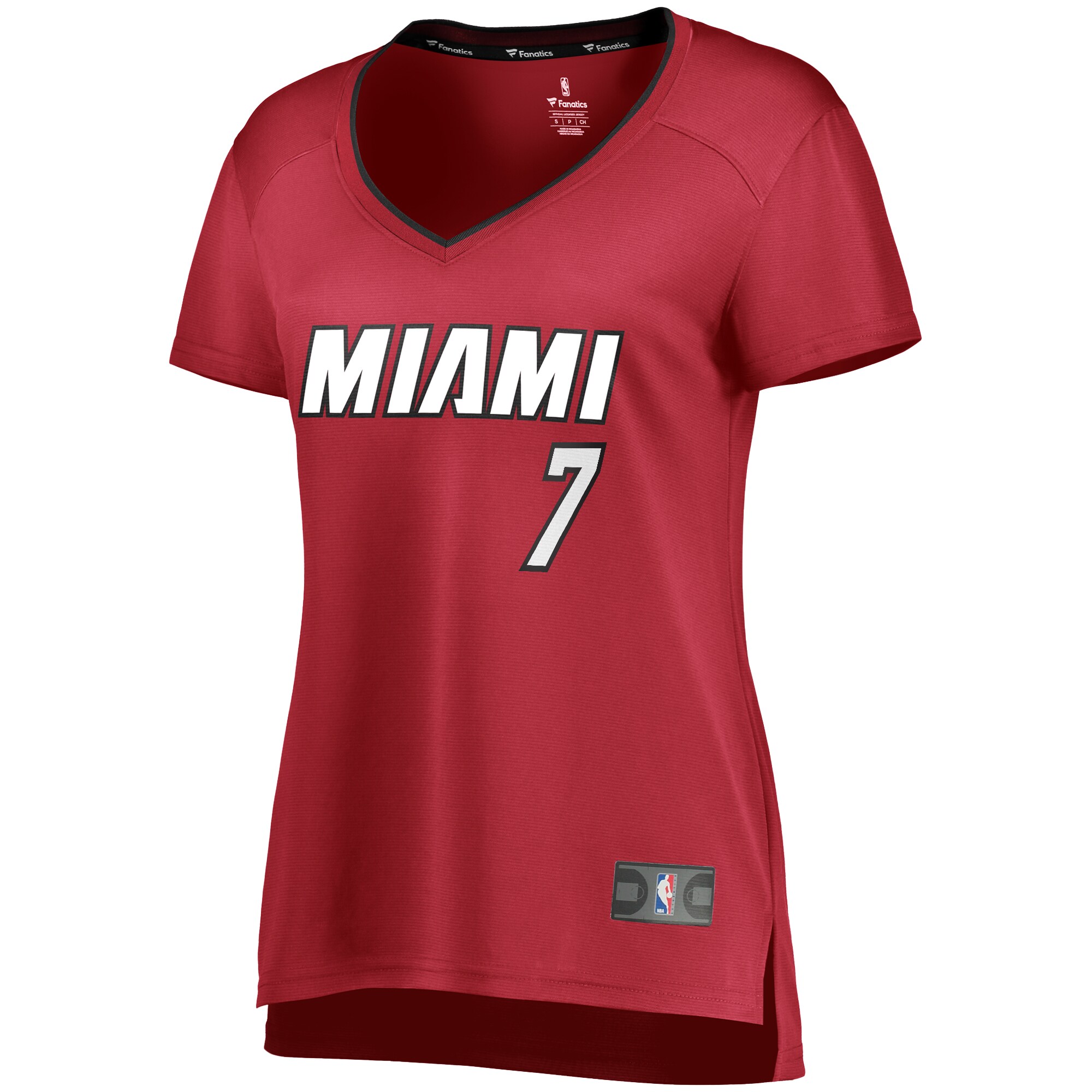 Goran Dragic Miami Heat Fanatics Branded Women's Fast Break Player Jersey - Statement Edition - Maroon