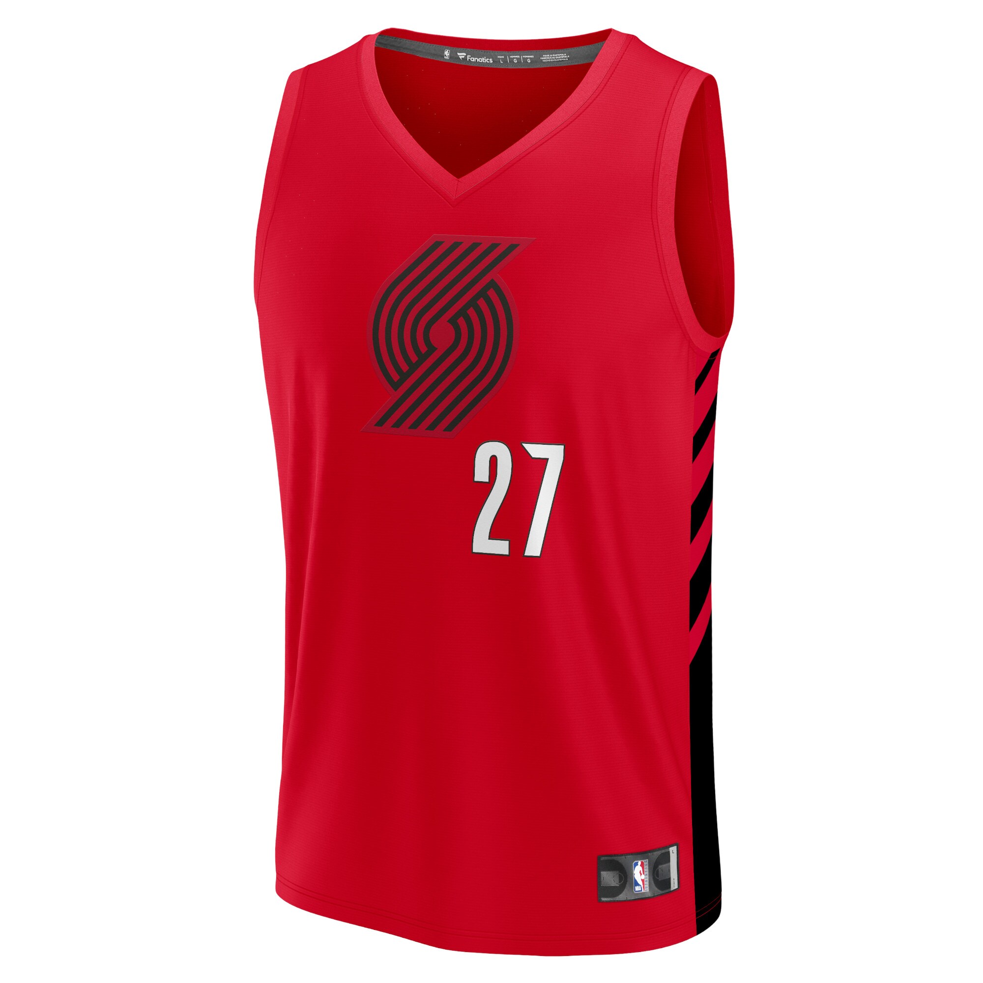 Jusuf Nurkic Portland Trail Blazers Fanatics Branded Fast Break Replica Player Jersey - Statement Edition - Red