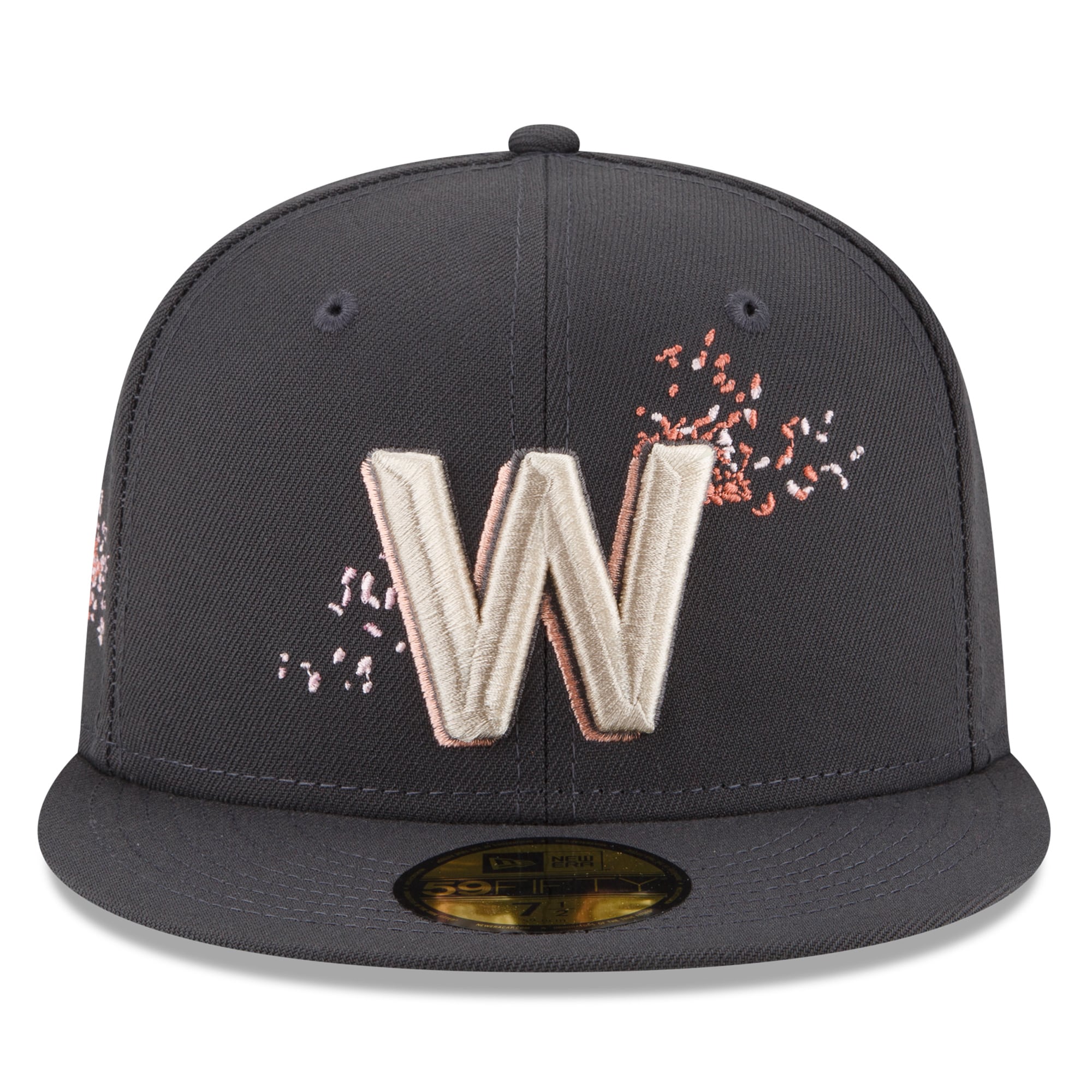 Washington Nationals New Era 2022 City Connect 59FIFTY Fitted Hat - Graphite