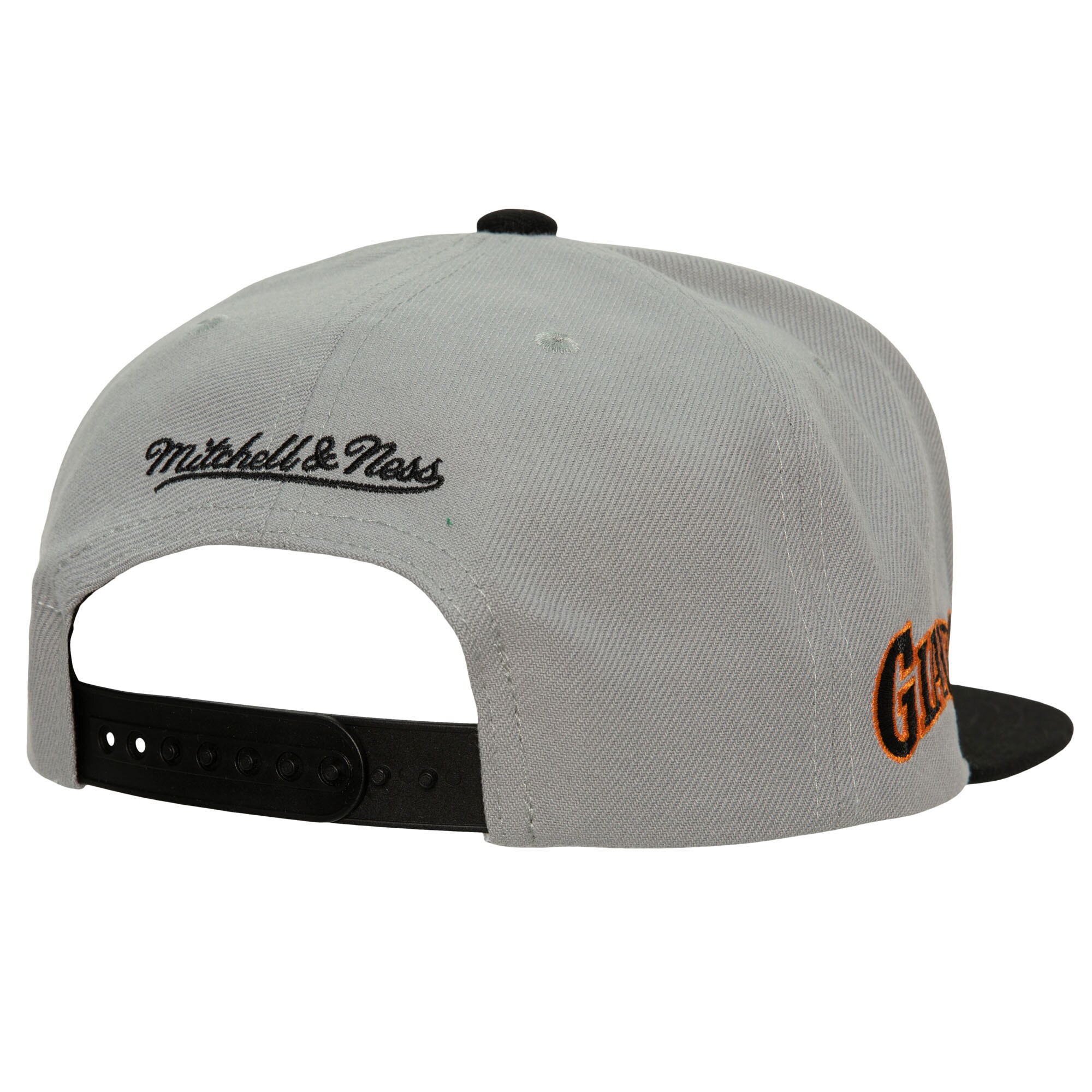 San Francisco Giants Mitchell & Ness Cooperstown Collection Away Snapback Hat - Gray